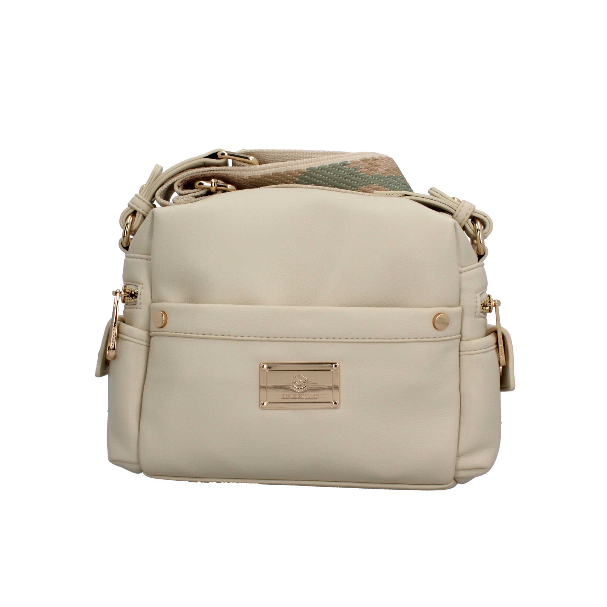 Lumberjack borsa a tracolla casual con logo frontale