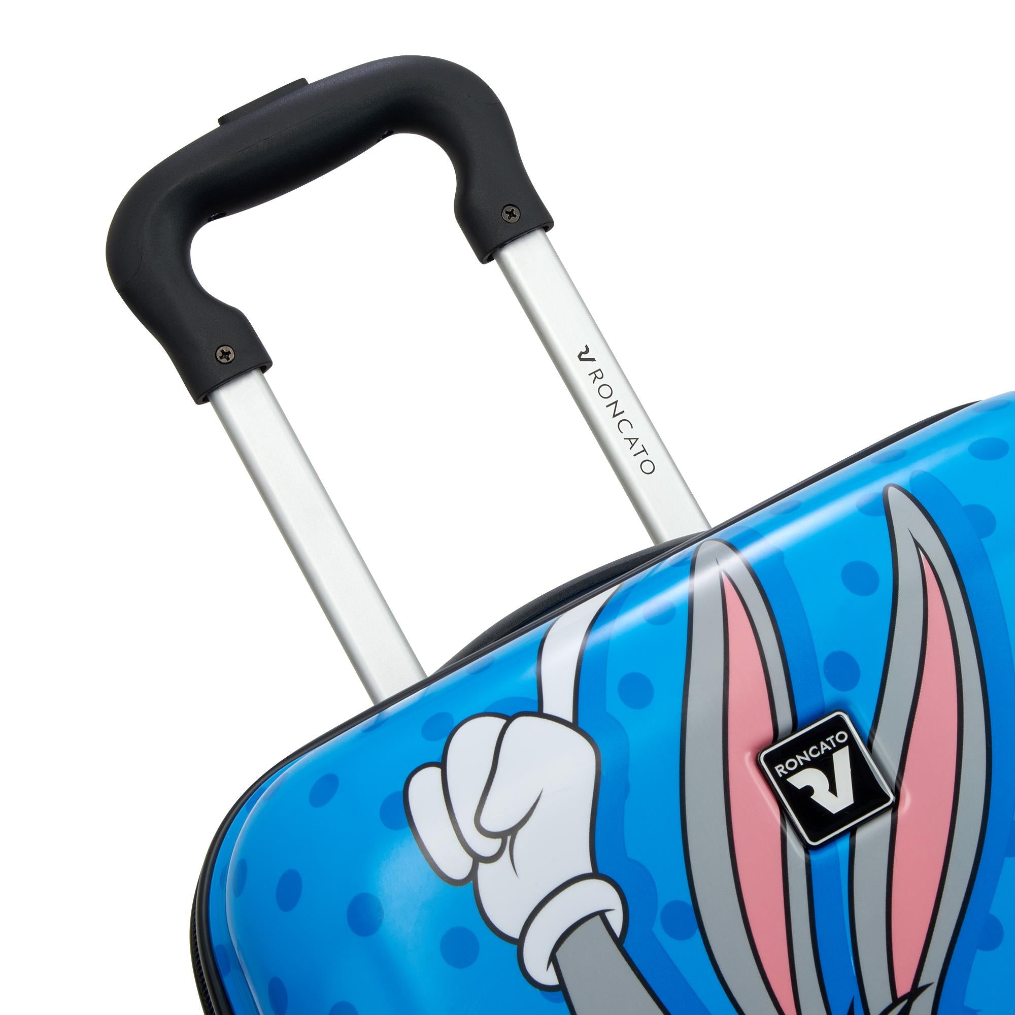 Trolley da cabina Roncato Looney Tunes con grafica e sacca coordinata