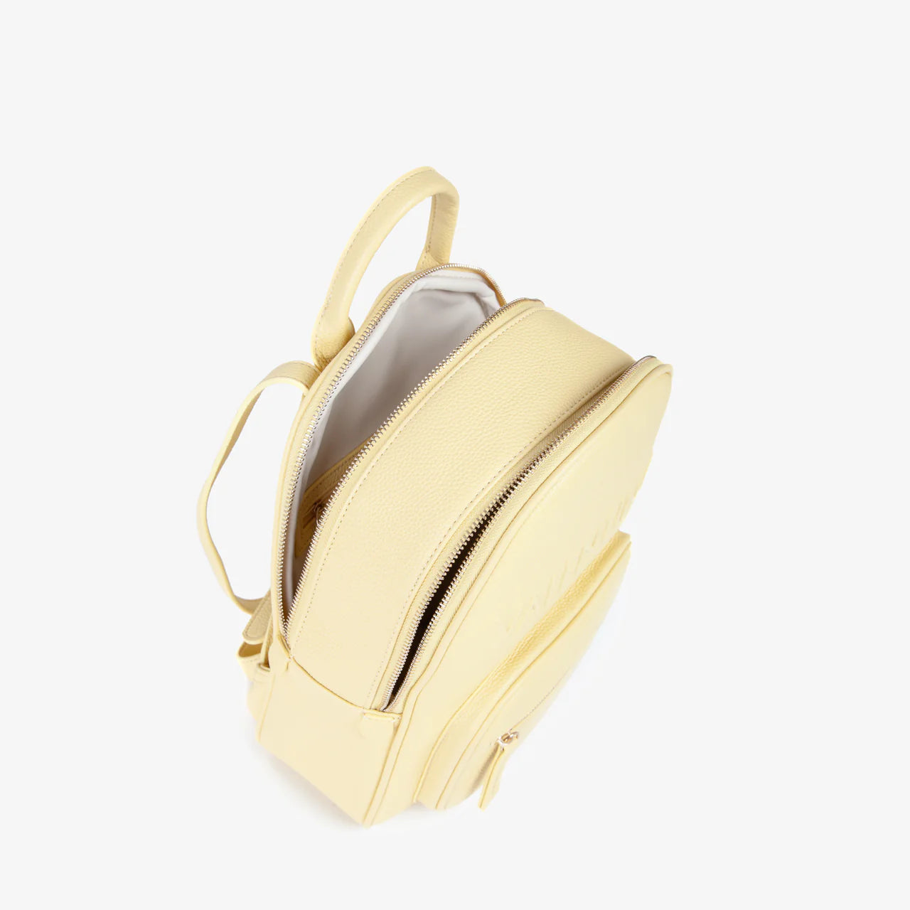 Zaino Valentino elegante in ecopelle con tasca frontale Giallo TU | Giò Fashion