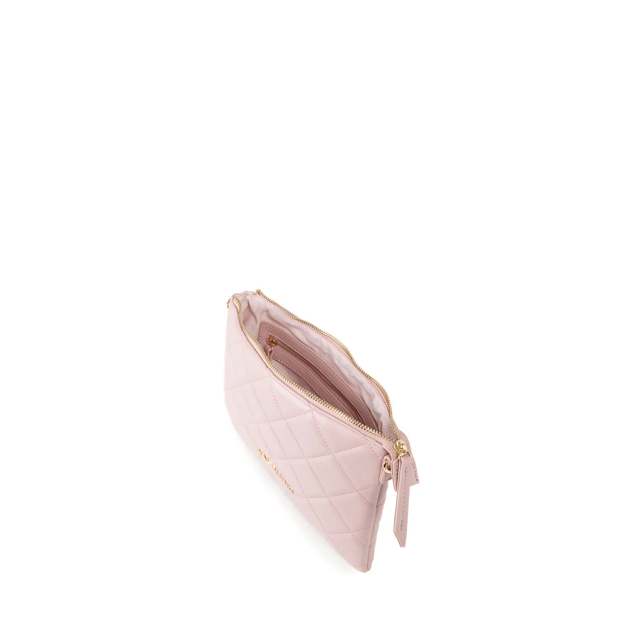 Pochette Ocarina Valentino elegante con lavorazione matelassé Rosa TU | Giò Fashion
