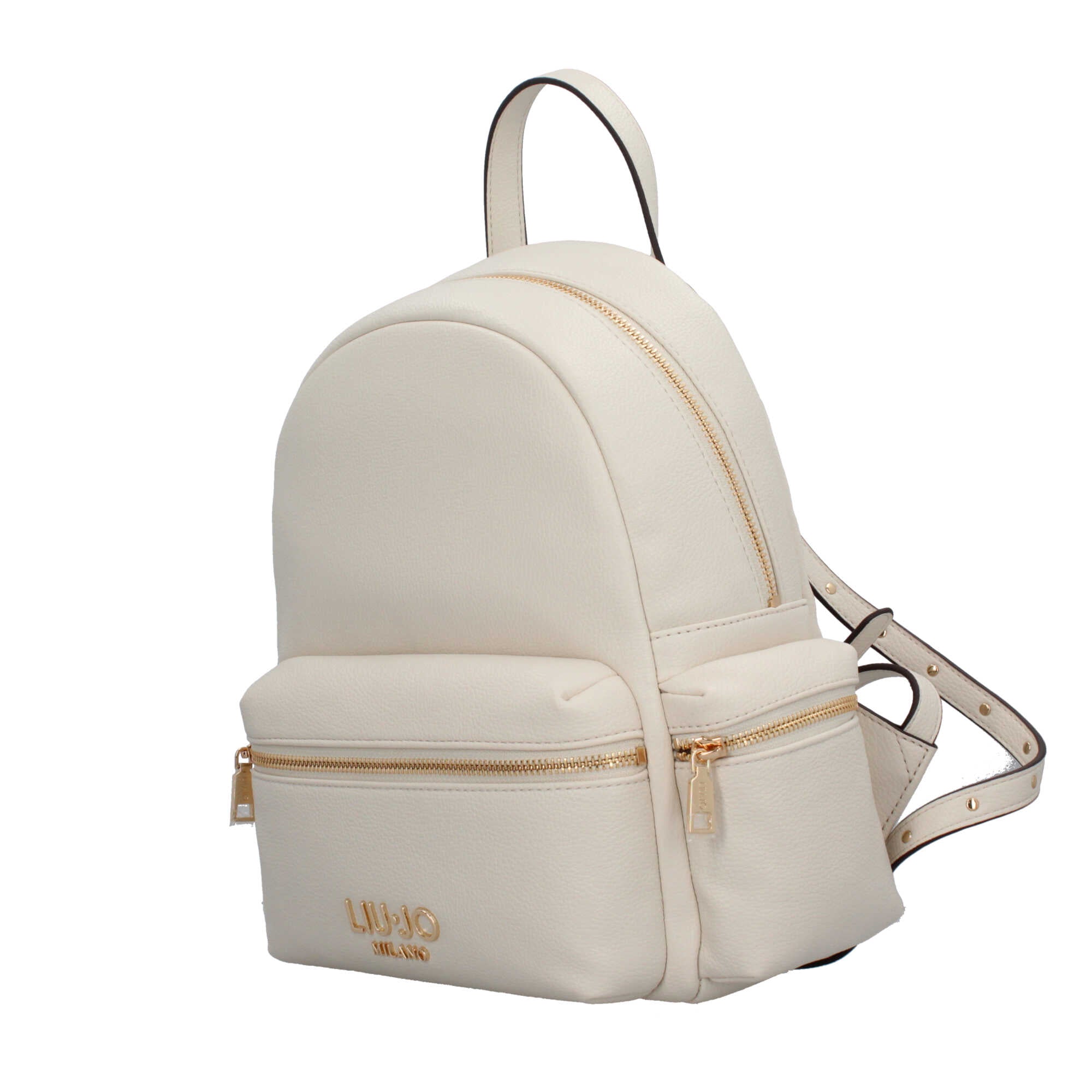 Zaino Donna Liu Jo con Tasche Multiple e Logo in Metallo