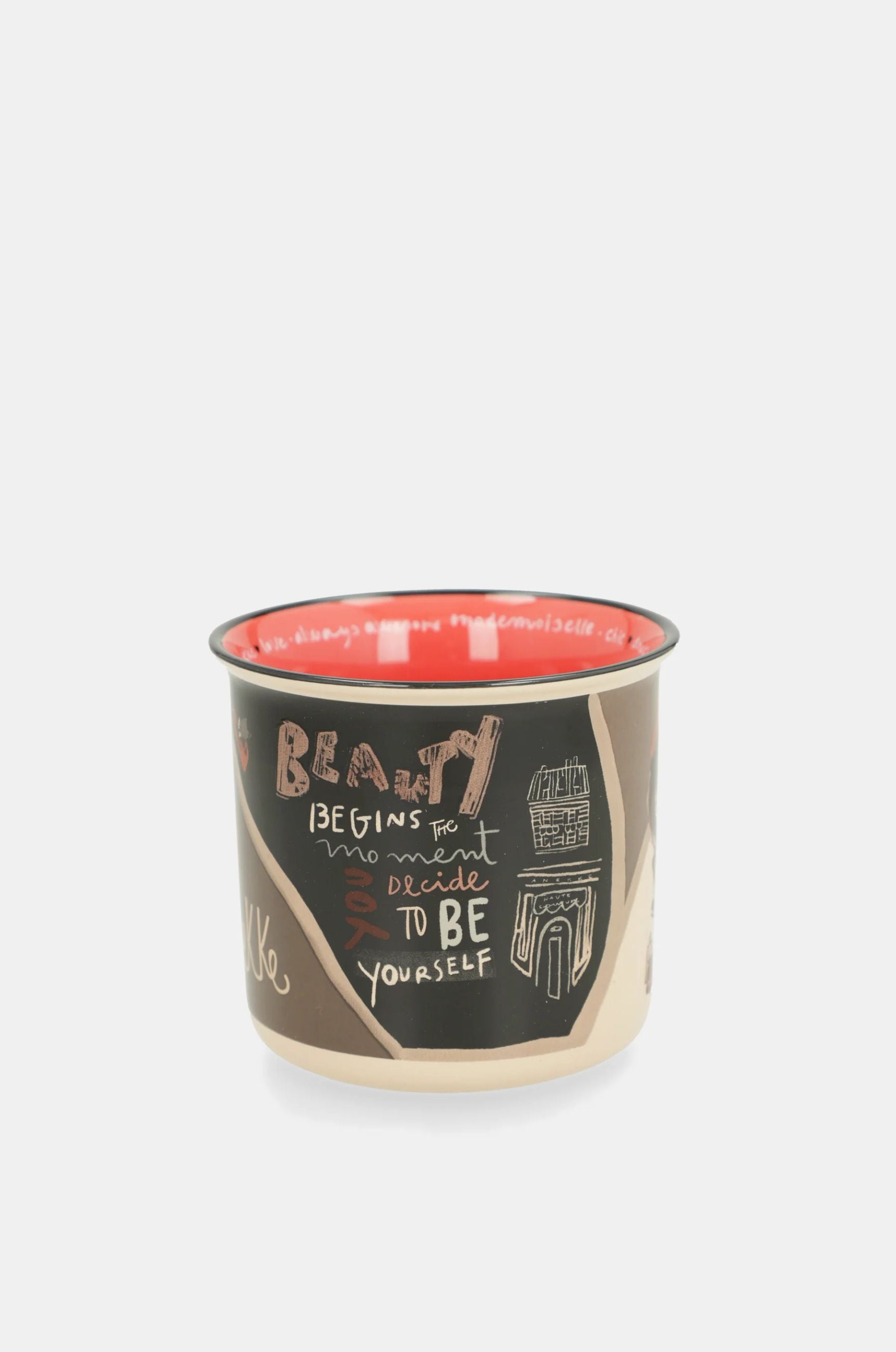 Tazza Anekke donna in ceramica con illustrazione