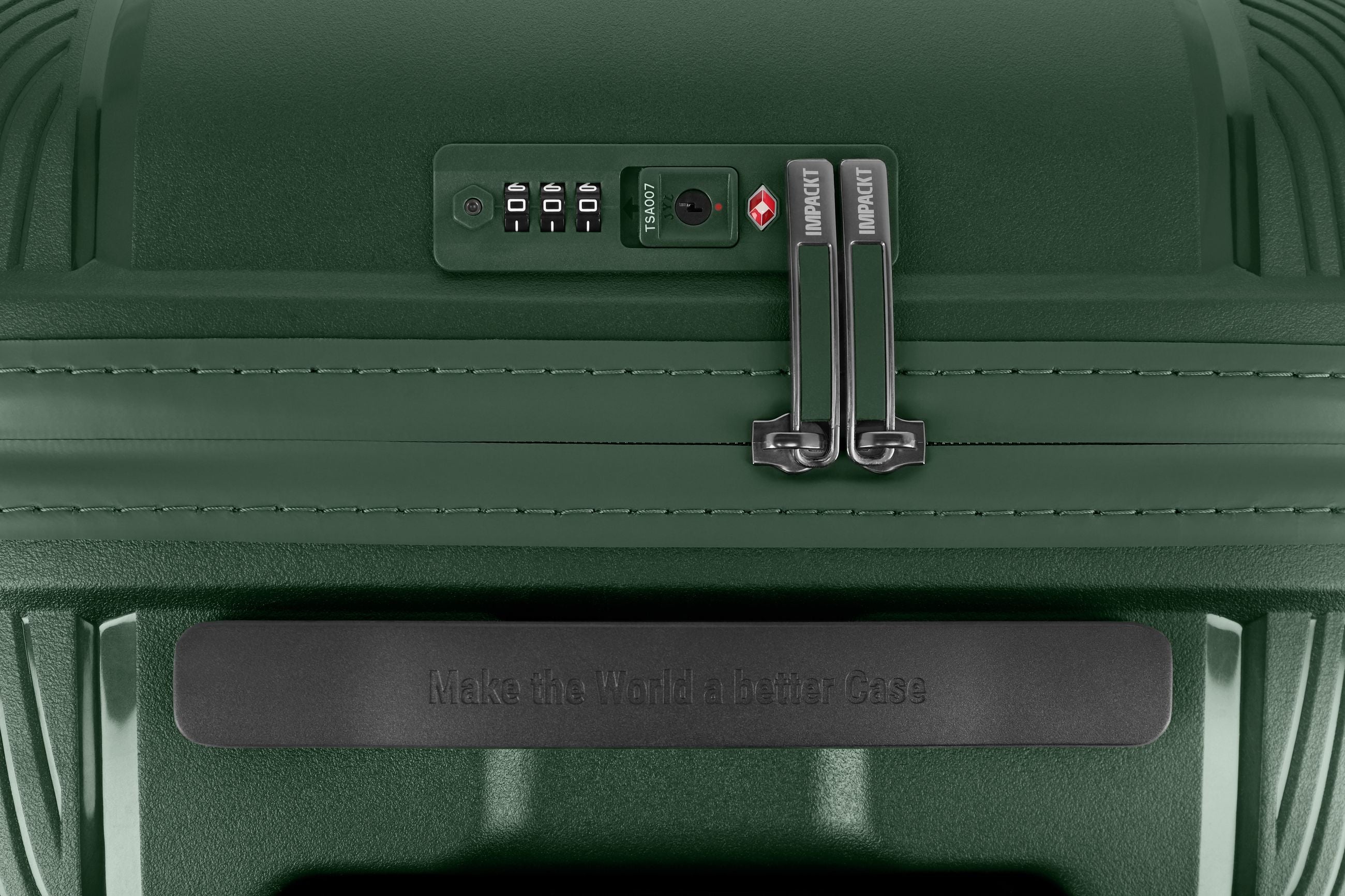 Valigia rigida Travelite Impackt M con chiusura TSA, ruote Click & Roll e capacità 73L