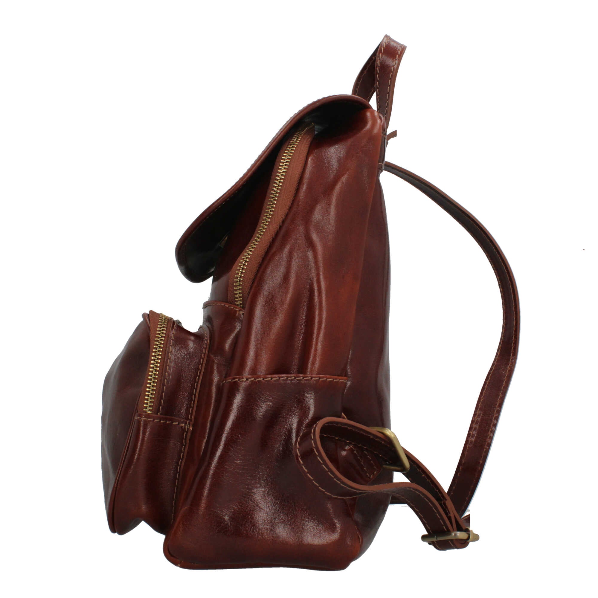 Zaino in vera pelle artigianale Il Giglio Made in Italy