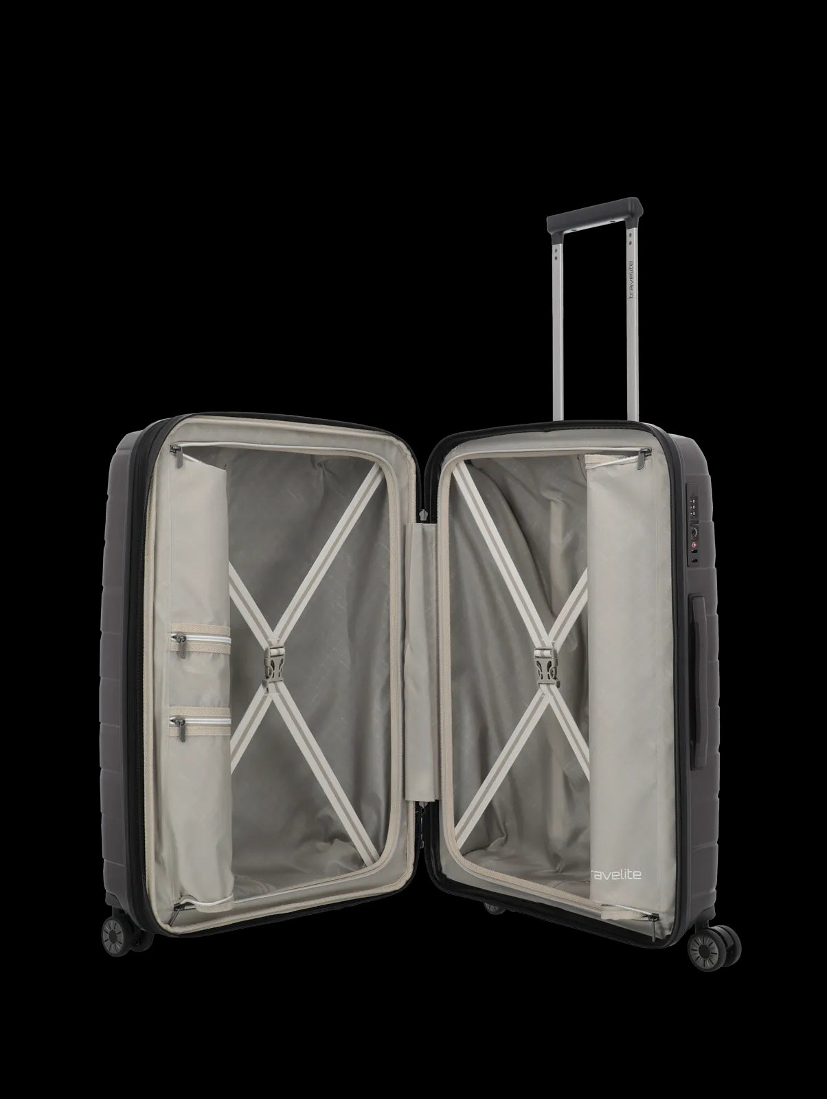 Valigia rigida Travelite Air Base L con TSA e ruote doppie