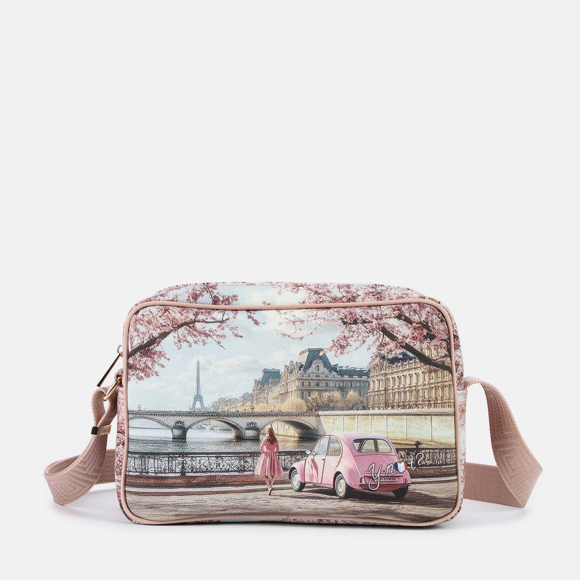 Y-Not Borsa Camera Media YesBag Paris en Rose TU | Giò Fashion