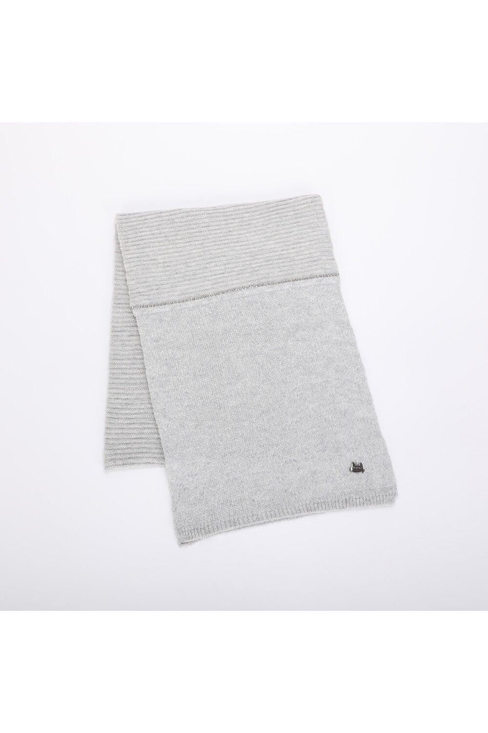 Sciarpa donna Mimi Mua in maglia elegante Grigio TU | Giò Fashion