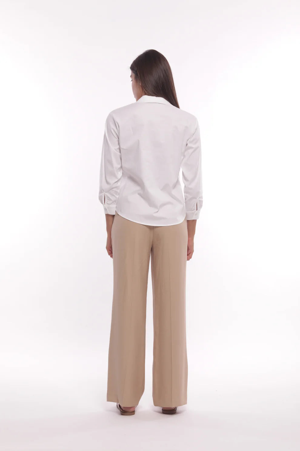 Pantaloni donna eleganti a gamba larga