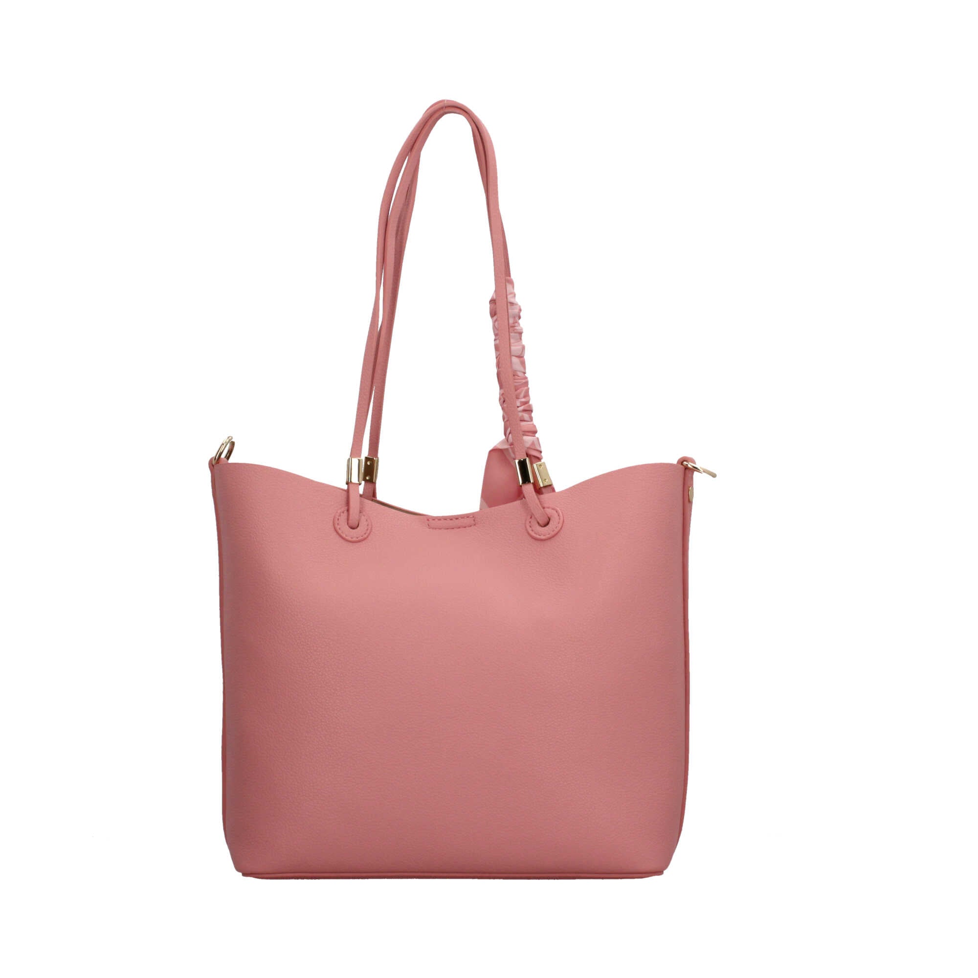 Borsa shopping con foulard removibile e chiusura zip BY BYBLOS