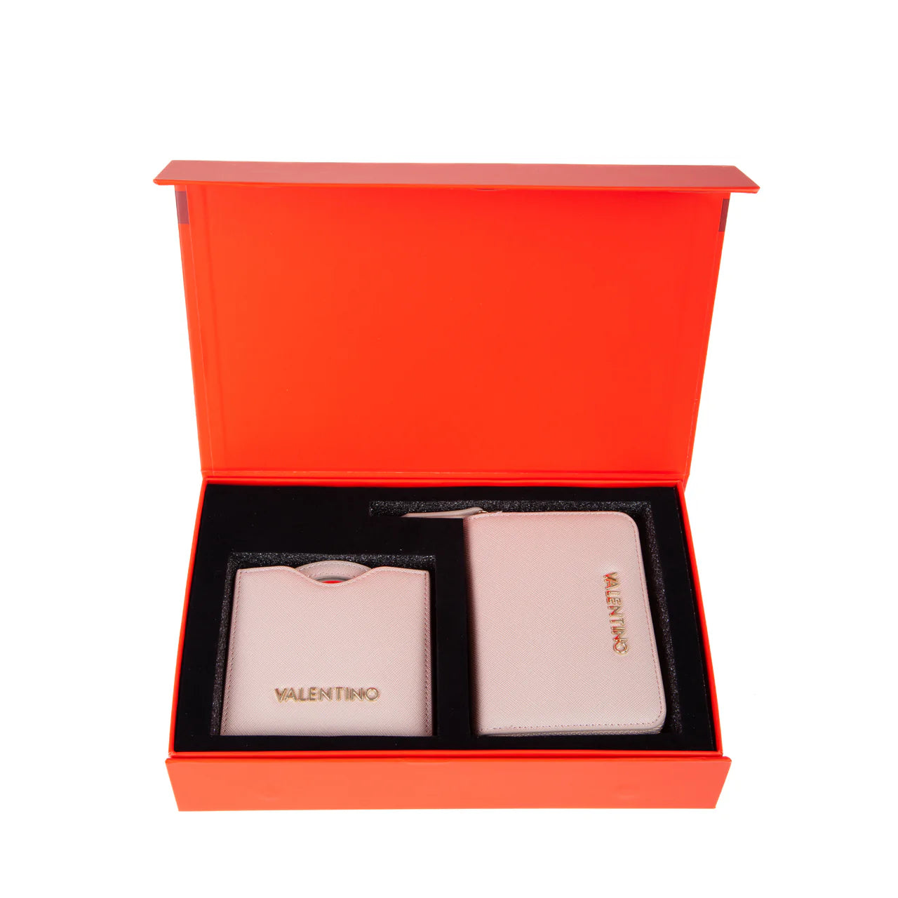Set regalo Valentino con portafoglio e specchietto