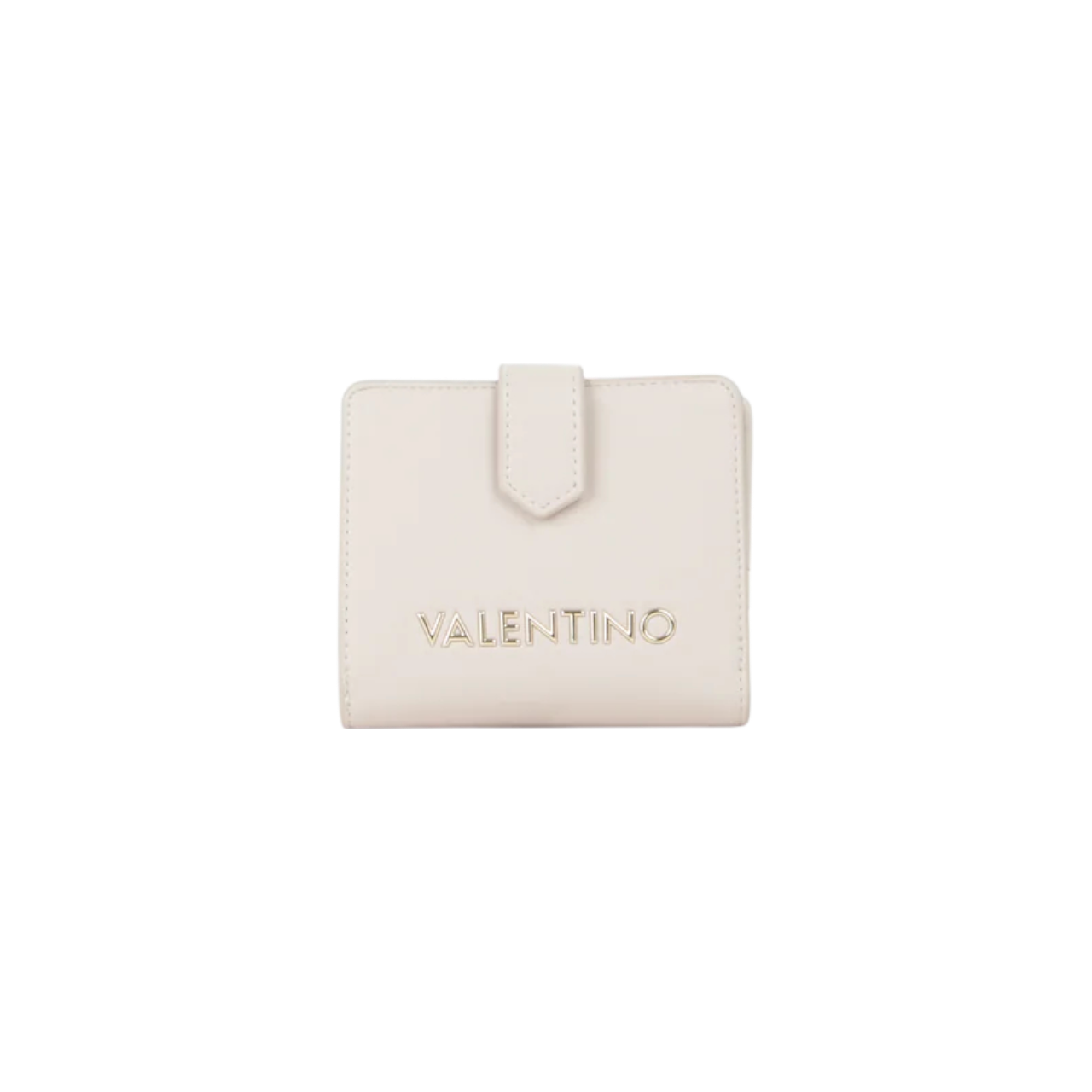 Valentino portafoglio compatto con bottone a pressione