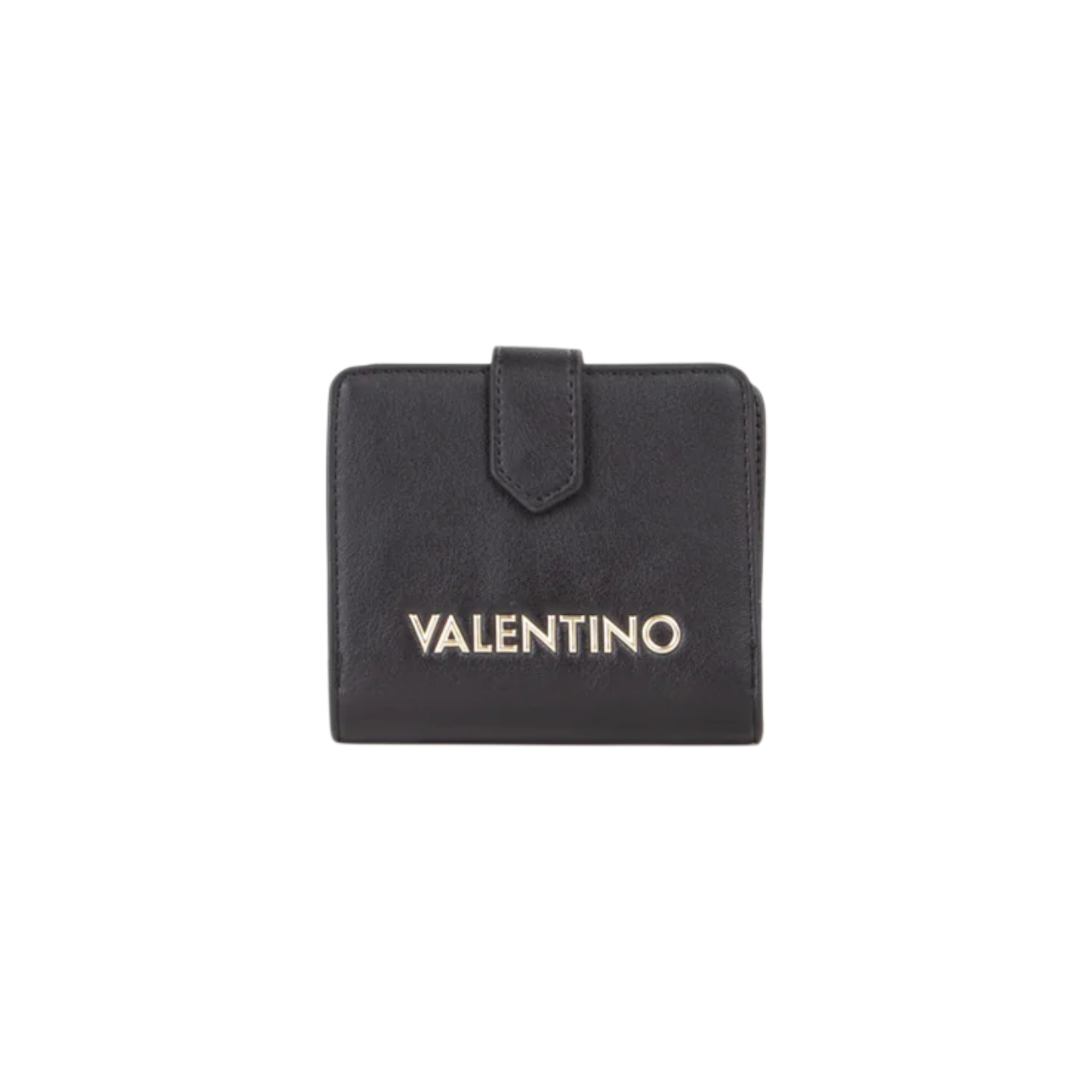 Valentino portafoglio compatto con bottone a pressione