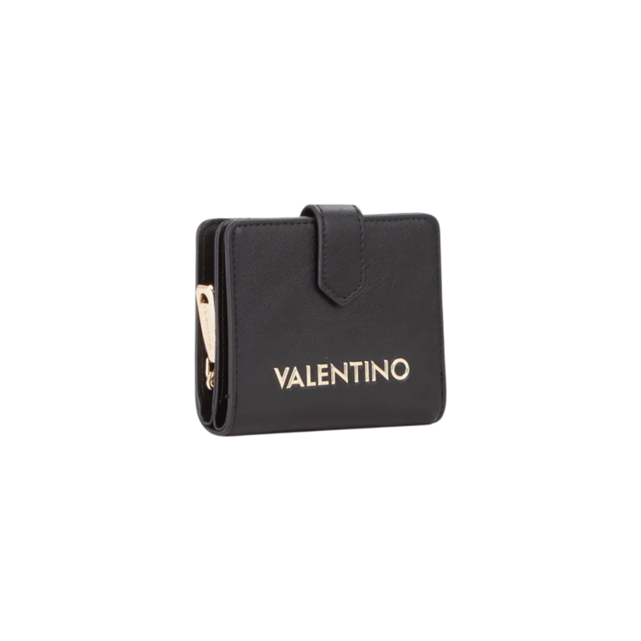 Valentino portafoglio compatto con bottone a pressione