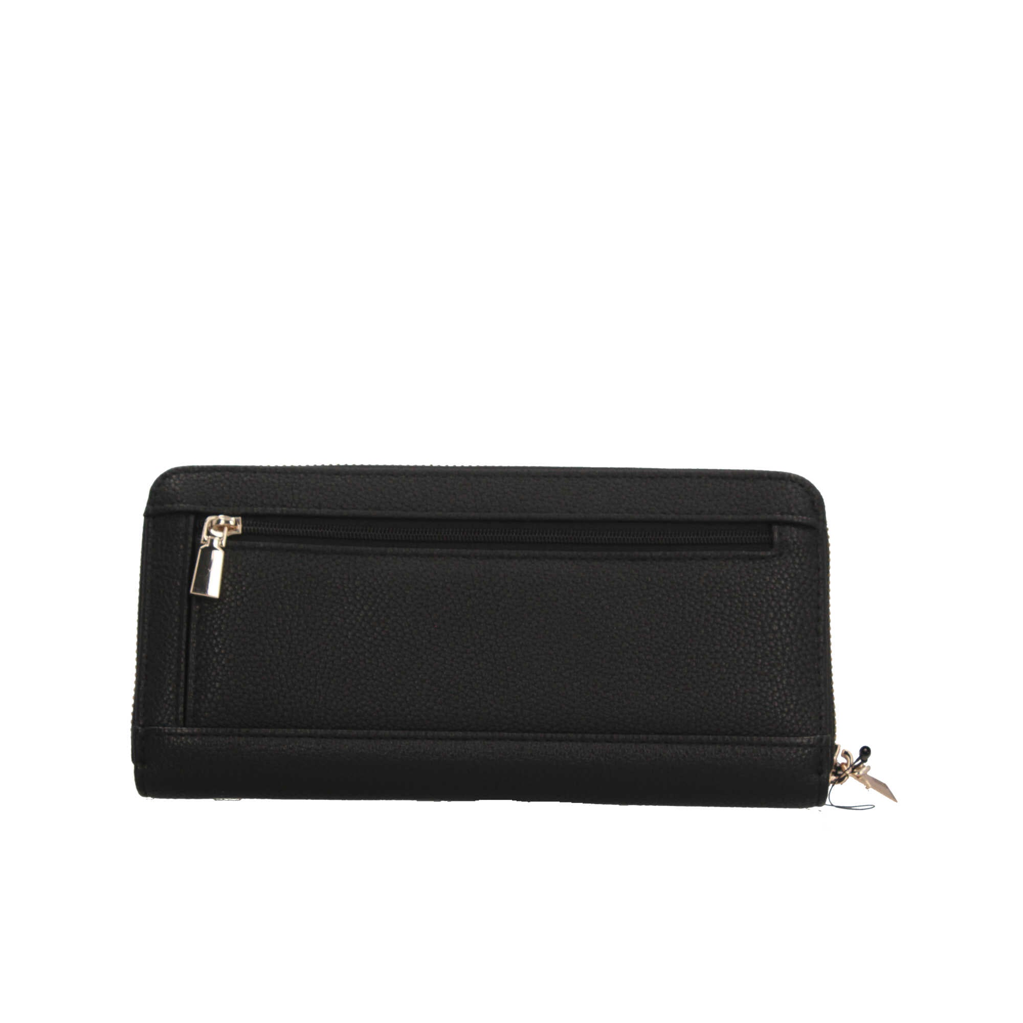 Portafoglio Guess con logo in rilievo e chiusura zip