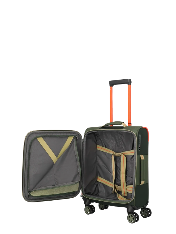 Trolley Travelite da cabina con 4 ruote VERDE TU | Giò Fashion