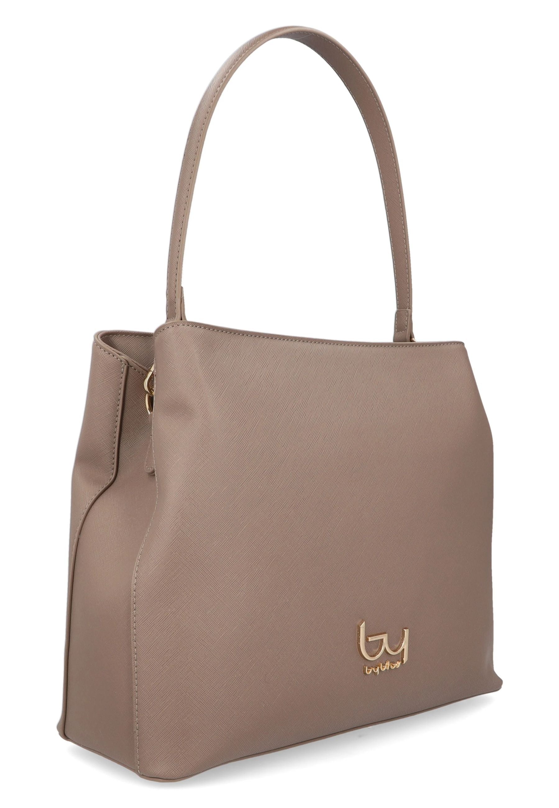 By Byblos Borsa a Spalla Donna Elegante Minimal TAUPE TU | Giò Fashion