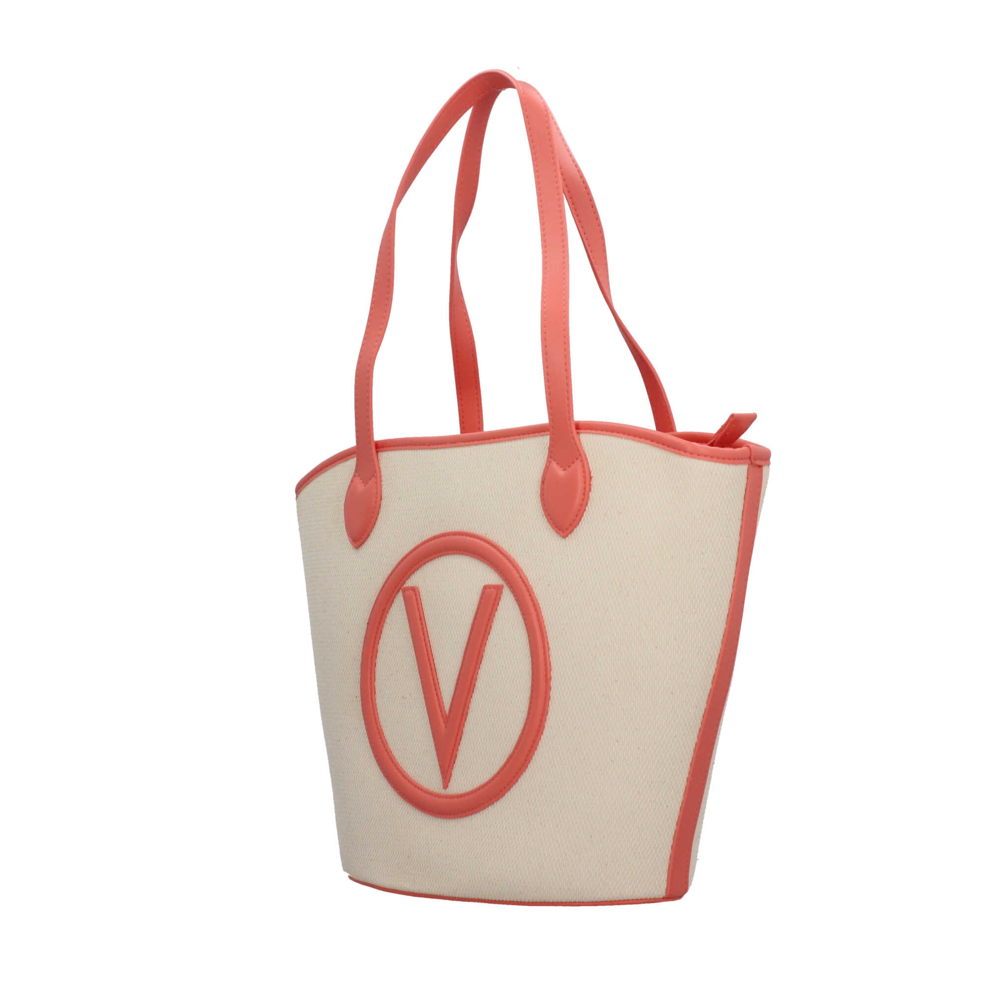 Borsa shopper Valentino con logo e doppio manico