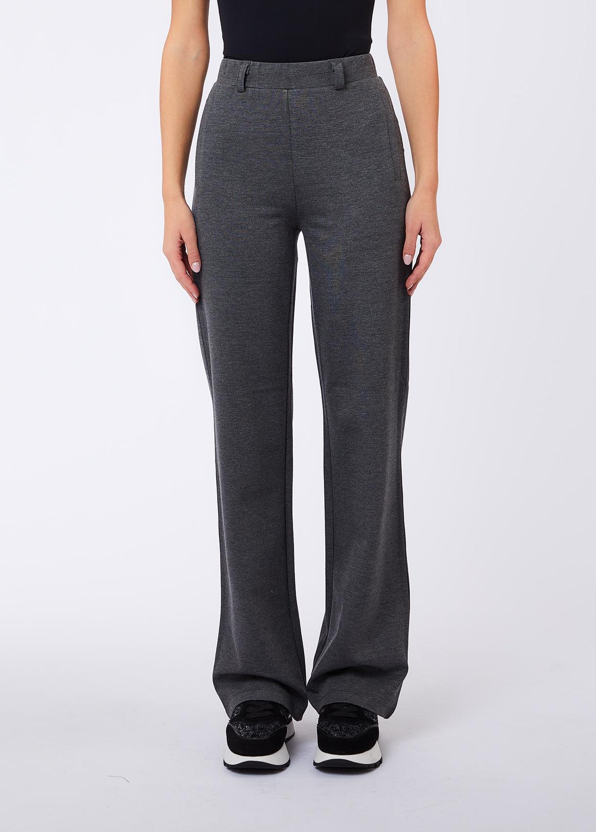 Liu Jo Pantaloni Donna Regular Fit in Punto Milano