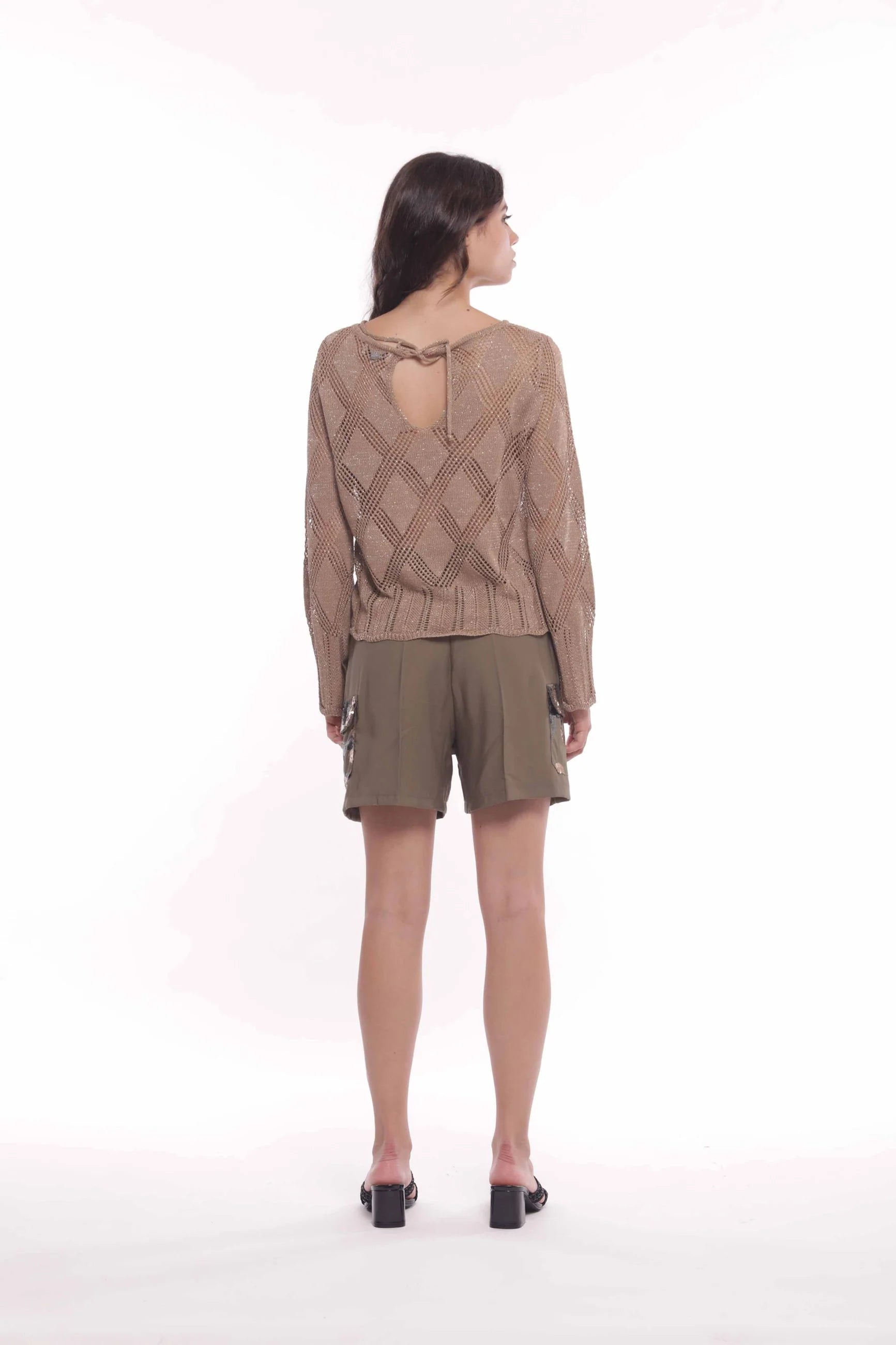 Gonna cargo con paillettes Mimi Mua