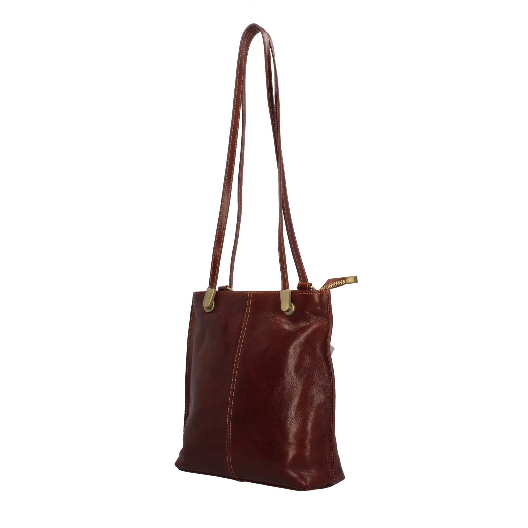 Borsa zaino Il Giglio in cuoio