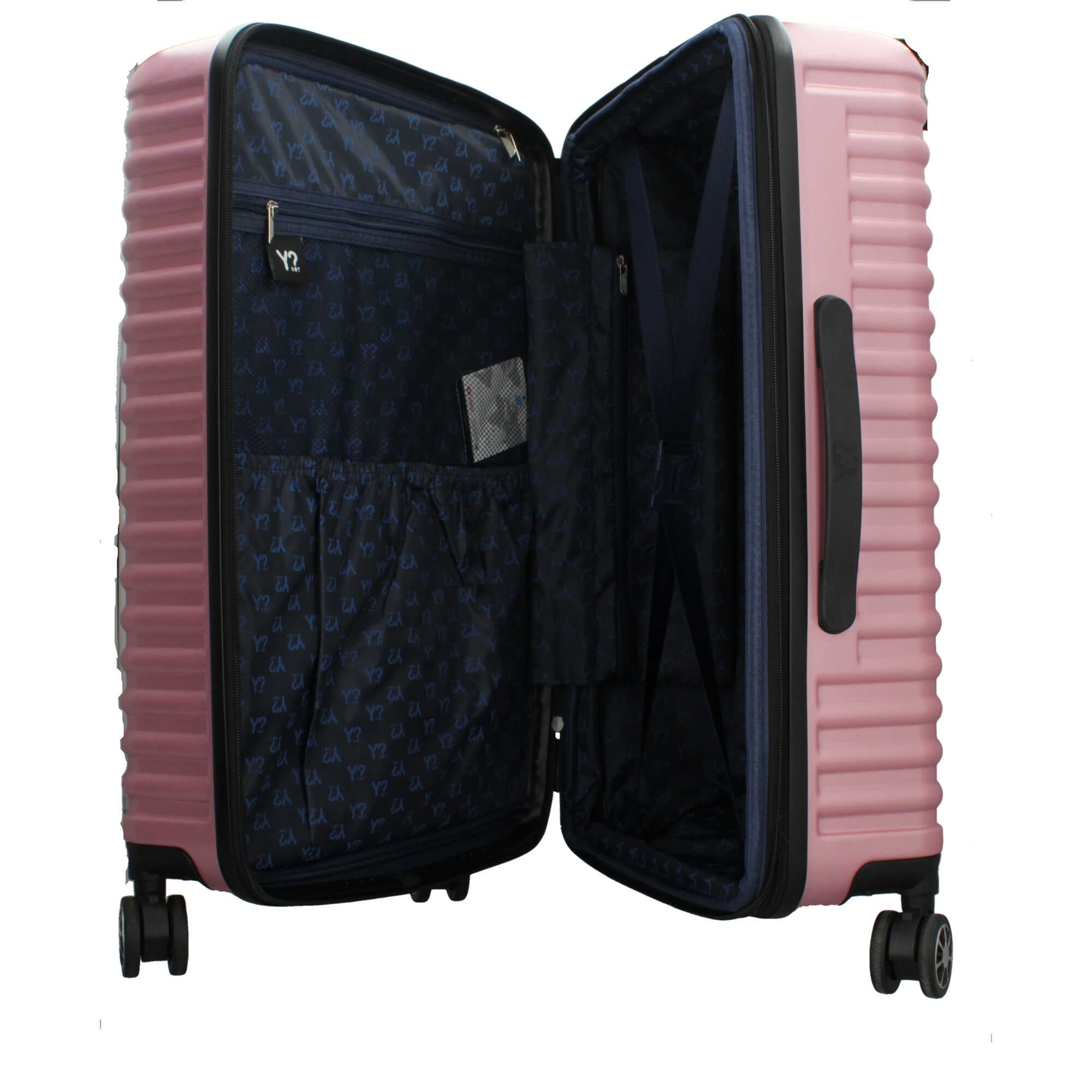Trolley medio YNot? 4 ruote – Valigia rigida leggera con chiusura TSA