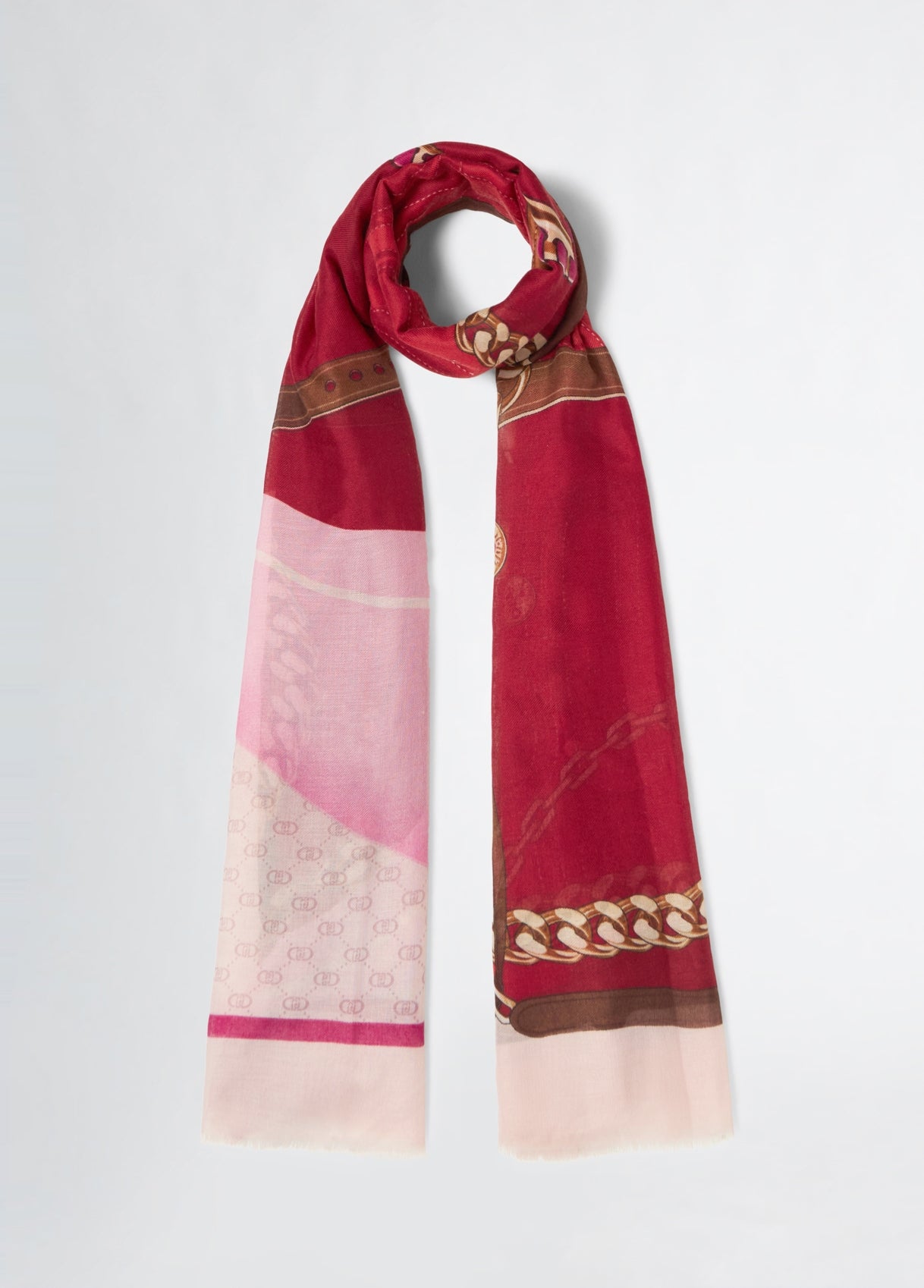 Foulard Donna Liu Jo con Motivo Catena e Design Elegante