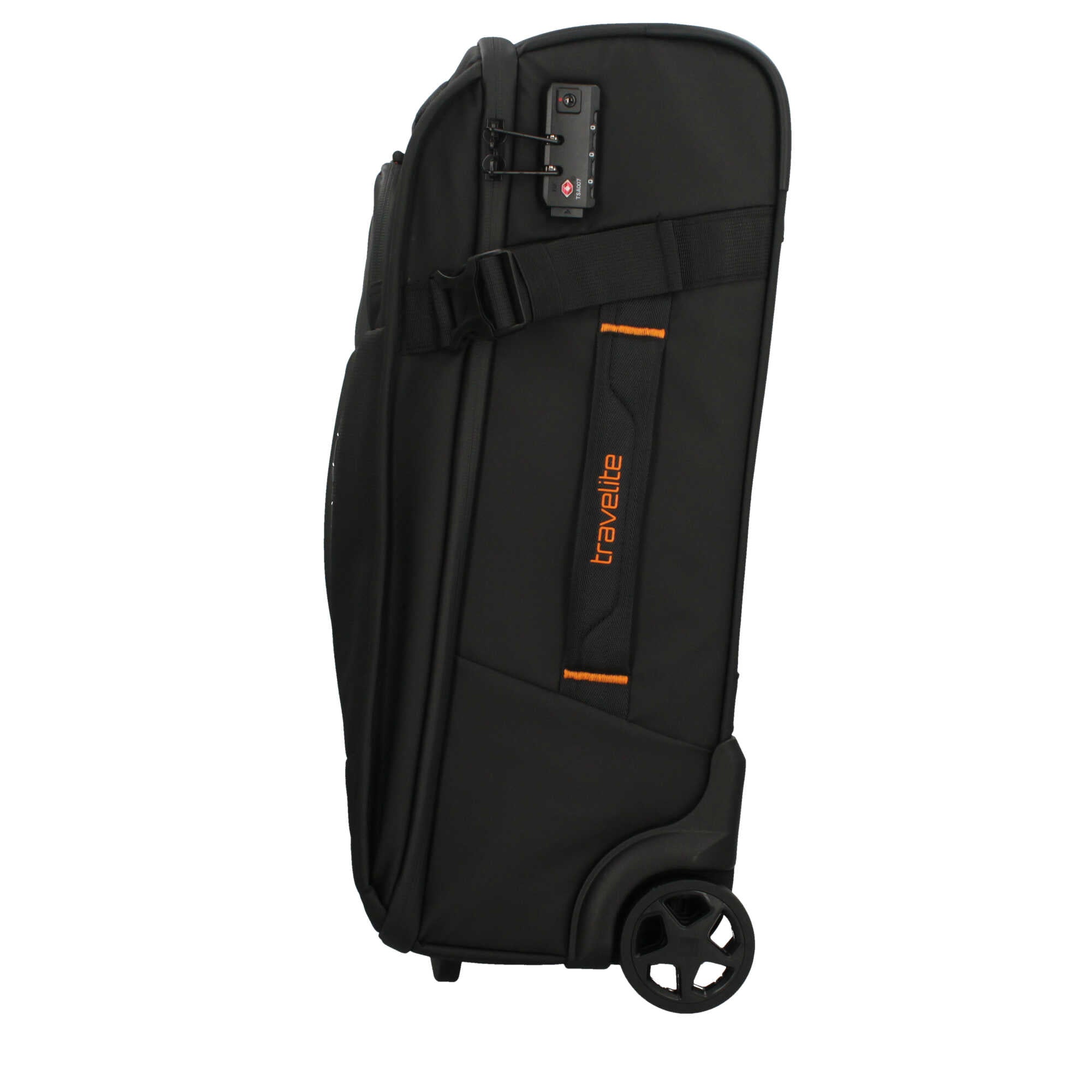 Trolley Travelite Morbido con Tasche e Ruote Silenziose