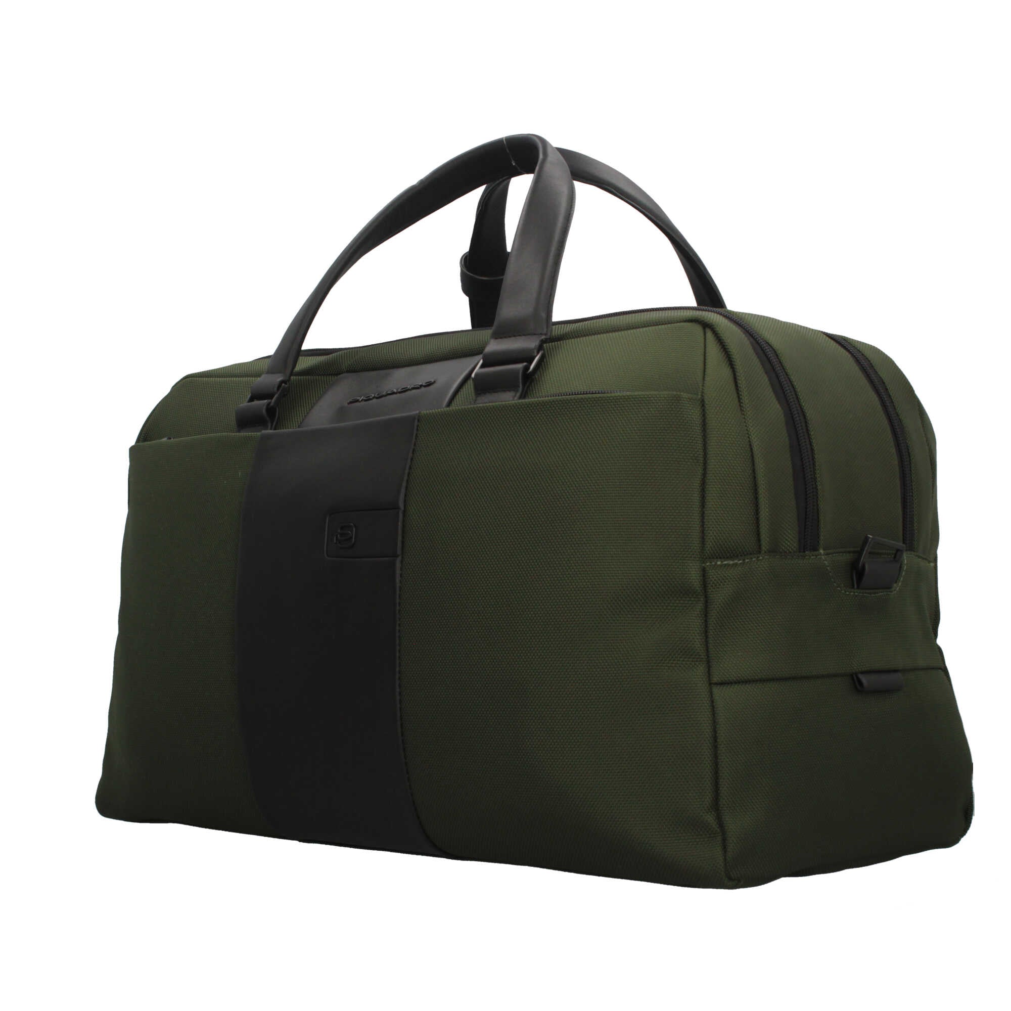 Borsone da viaggio Piquadro in nylon con tracolla sganciabile