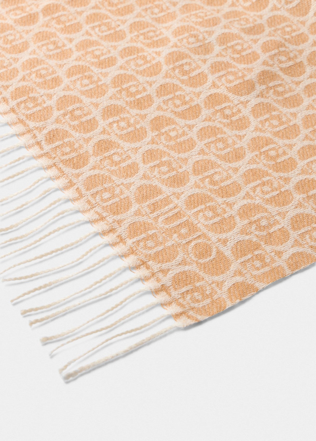Sciarpa Liu Jo con logo jacquard e frange