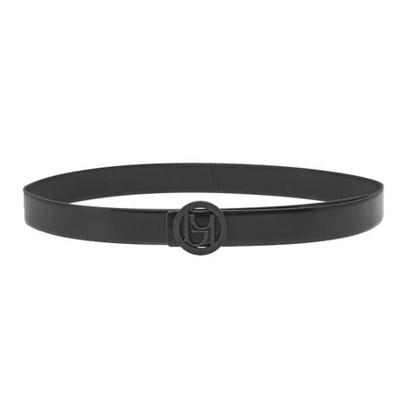 Cintura By Byblos in ecopelle con fibbia tonda effetto opaco NERO S | Giò Fashion