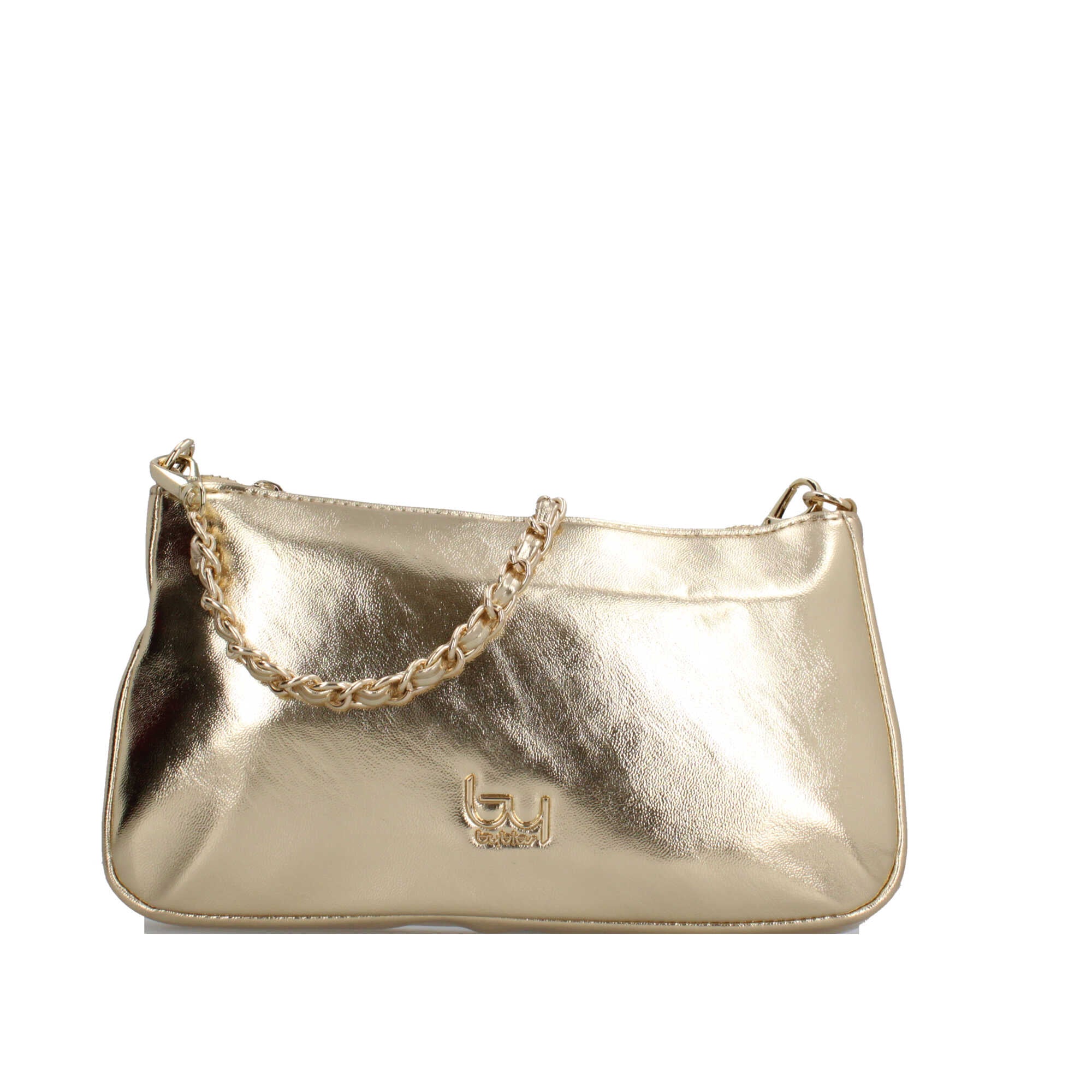 By Byblos borsa a tracolla compatta con catena ORO TU | Giò Fashion
