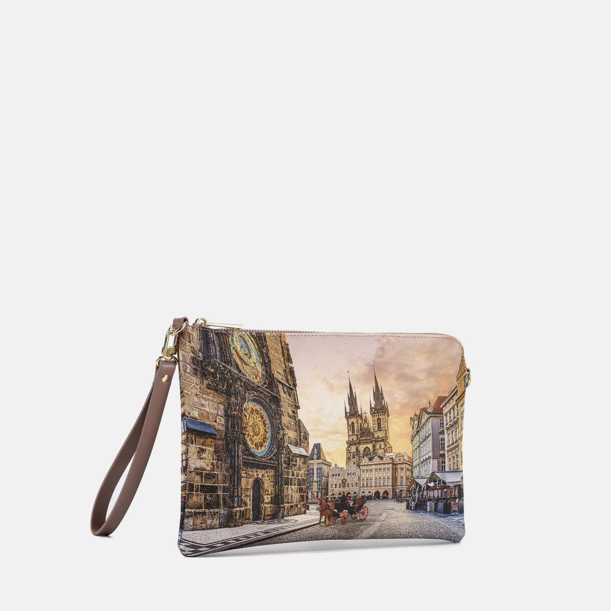 Ynot pochette con tracolla a catena