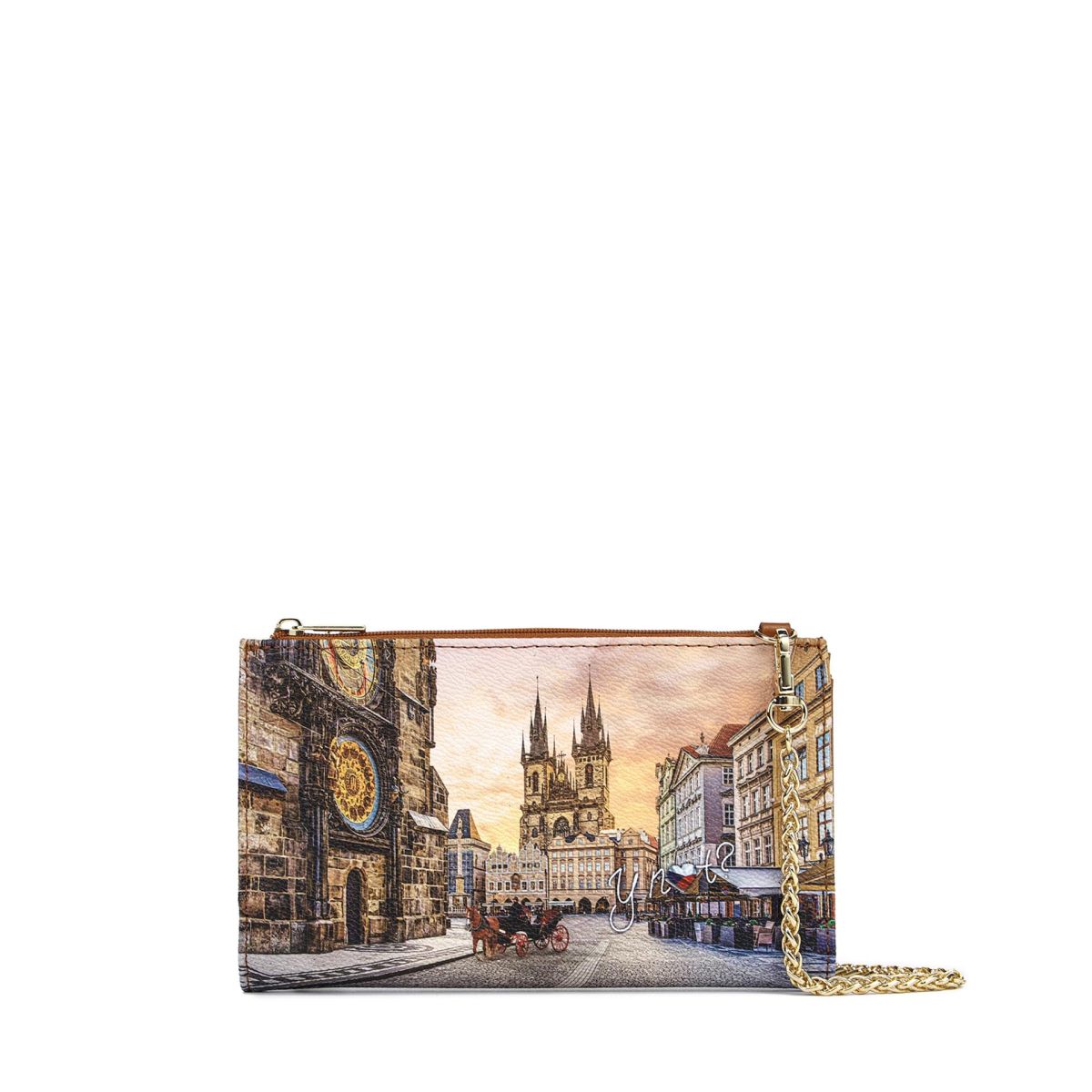 Ynot portafoglio con tracolla