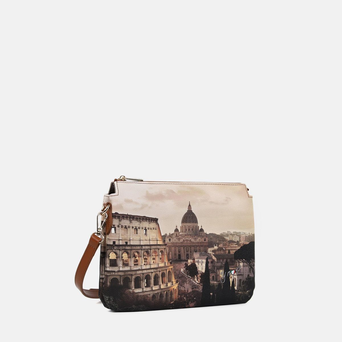 Ynot borsa a spalla con doppio scomparto