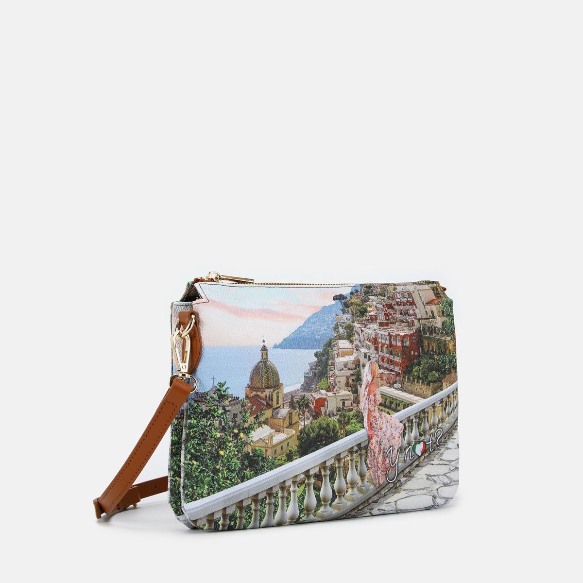 Borsa a tracolla YNot con doppio scomparto e design compatto