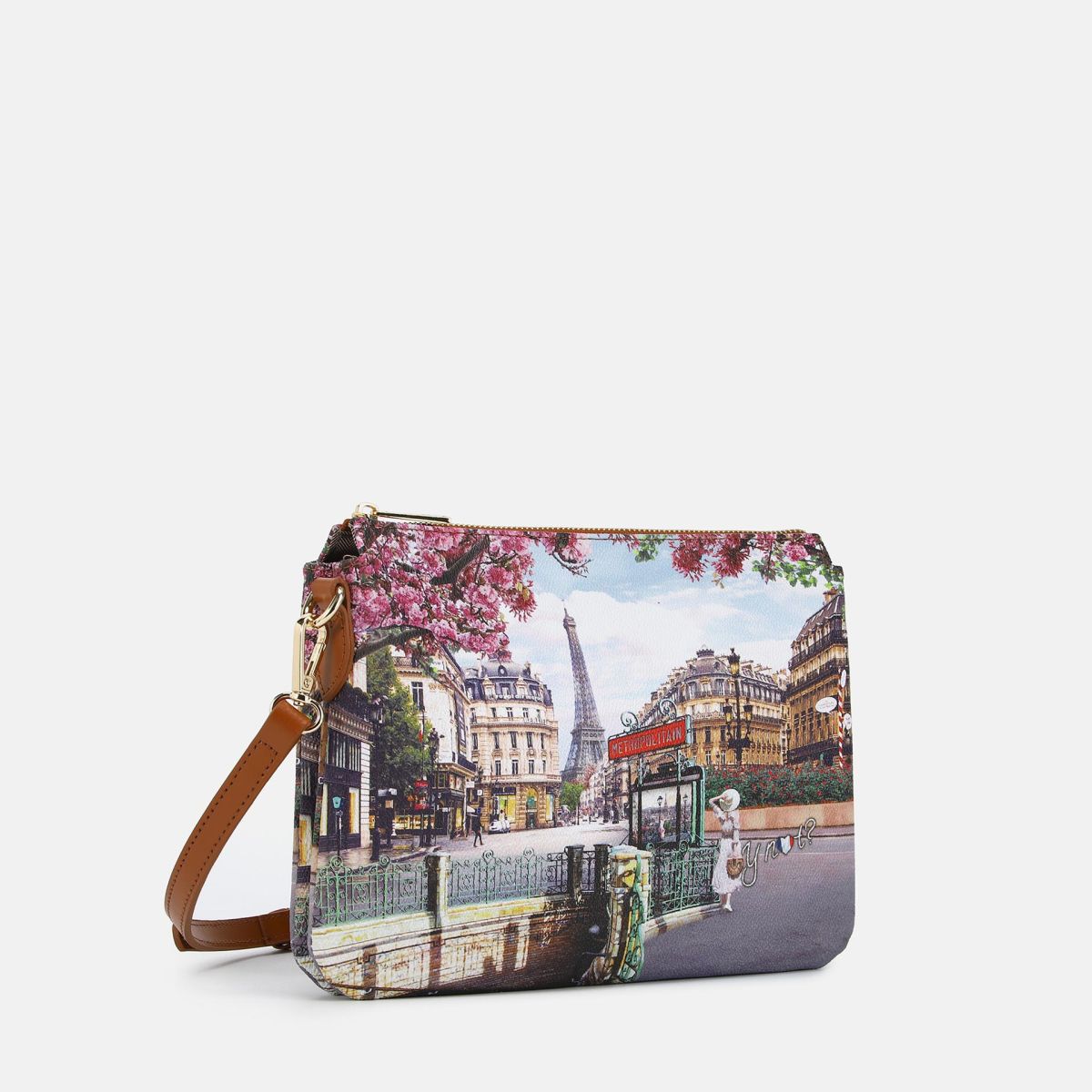 Borsa a tracolla YNot con doppio scomparto e design compatto