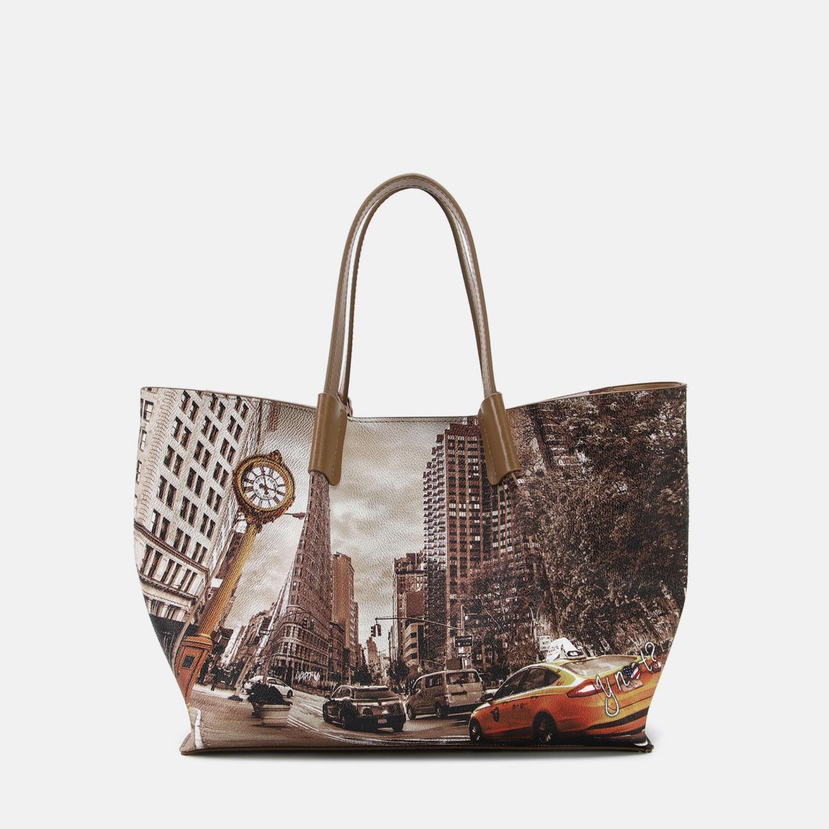 Ynot shopping bag con doppi manici