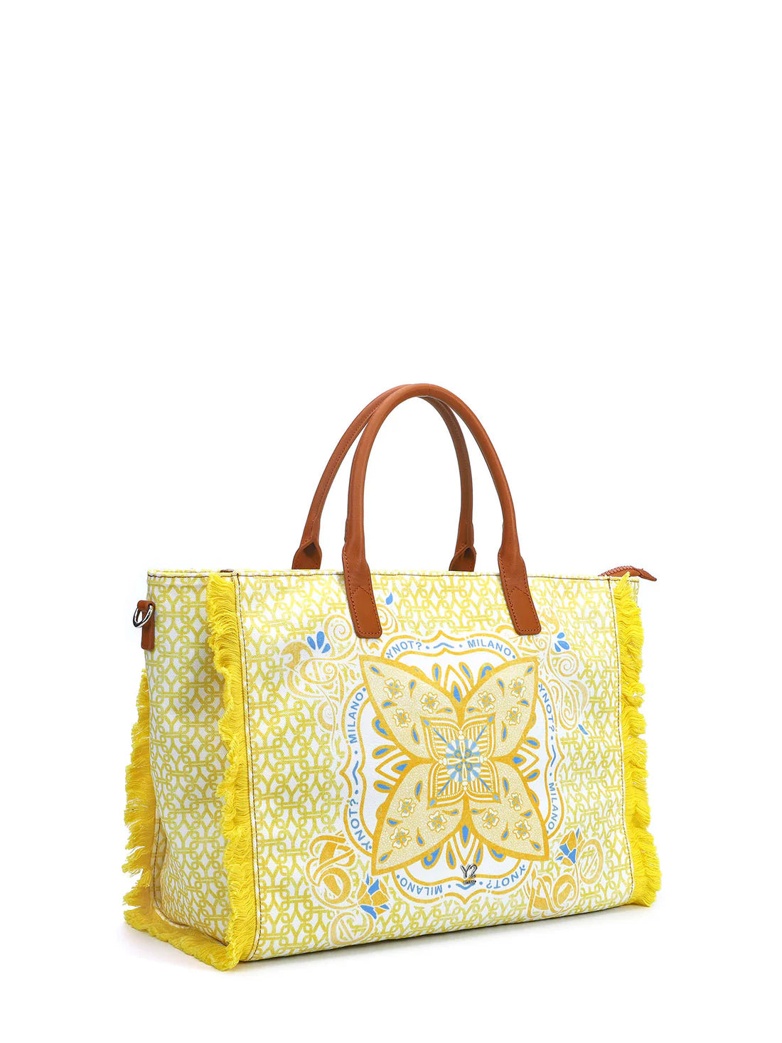 Borsa mare YNot Tote Large fantasia floreale da donna