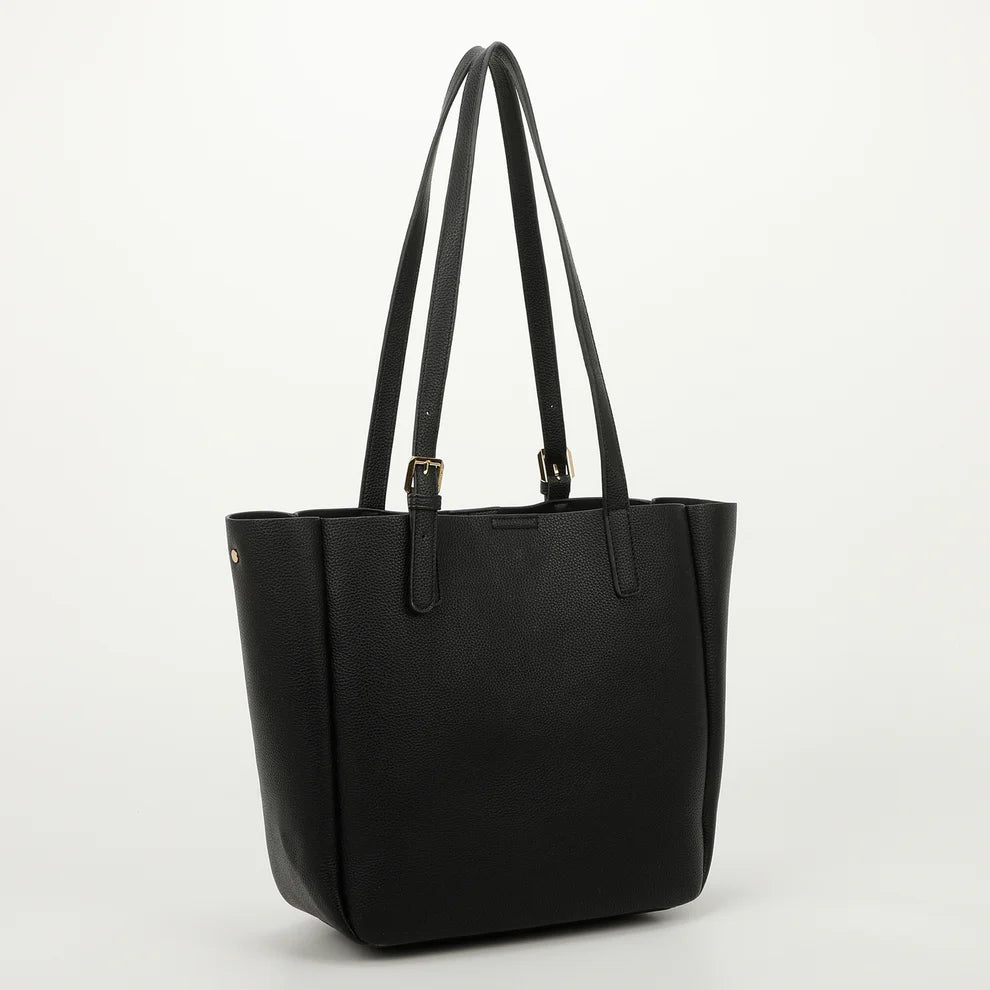 Borsa shopper con tasca frontale Mimi Mua