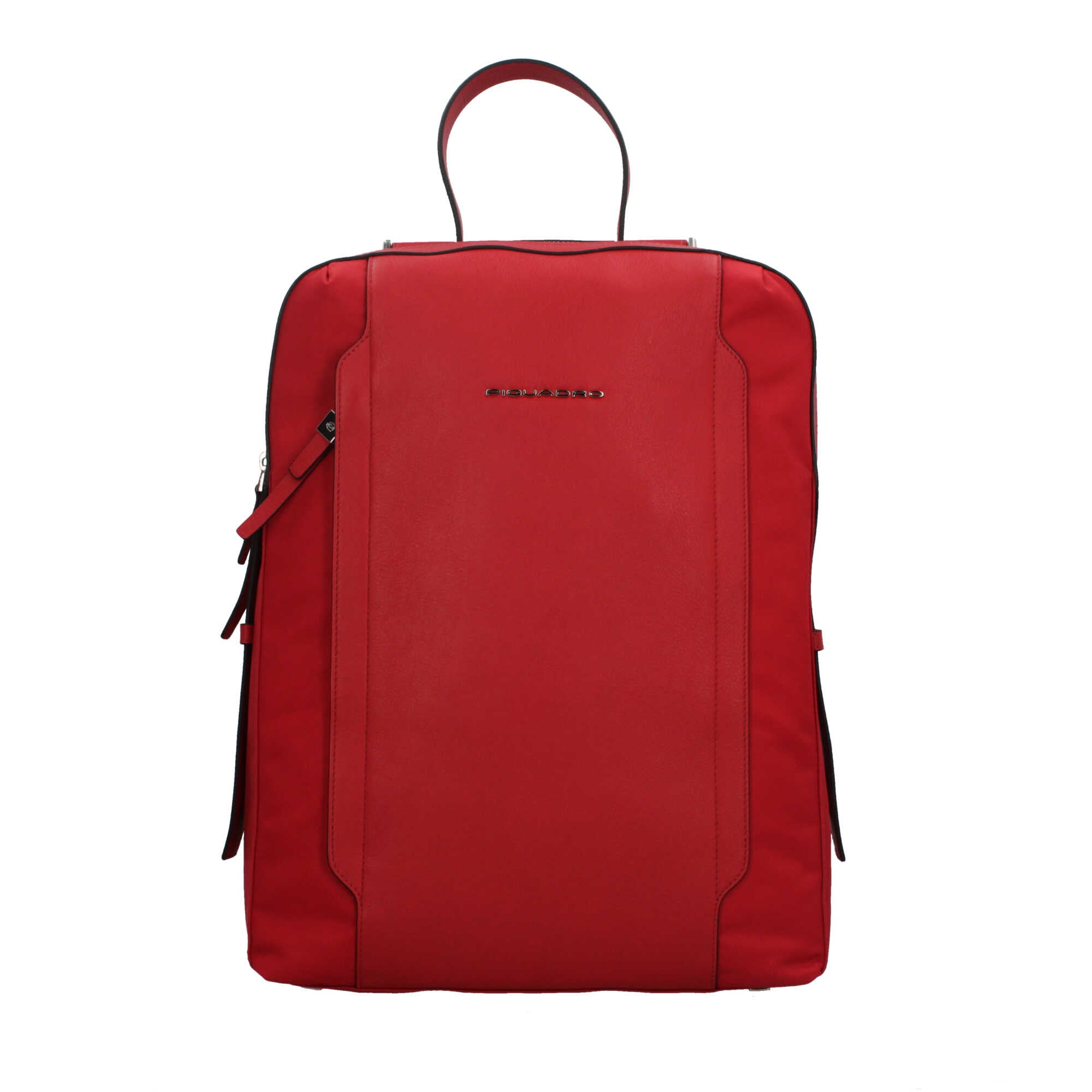 Piquadro zaino porta PC 14" in pelle con protezione antiurto e RFID