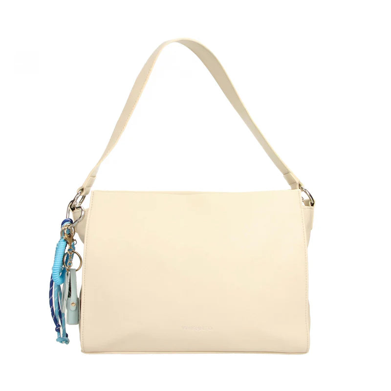 Borsa Vivienne D donna a spalla elegante design moderno raffinato Bianco TU | Giò Fashion