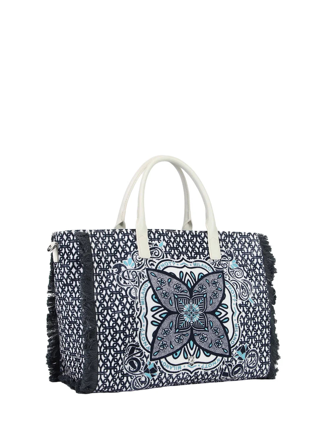 Borsa mare YNot Tote Large fantasia floreale da donna