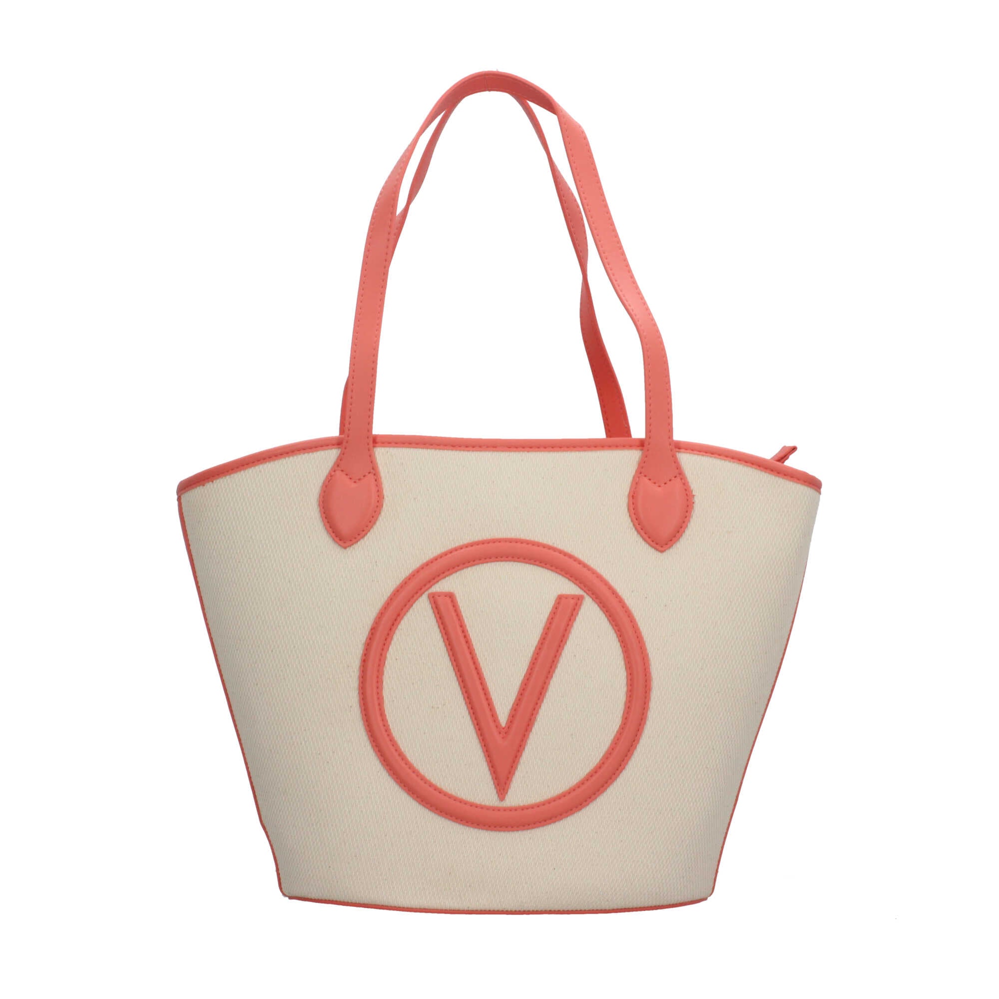 Borsa shopper Valentino con logo e doppio manico