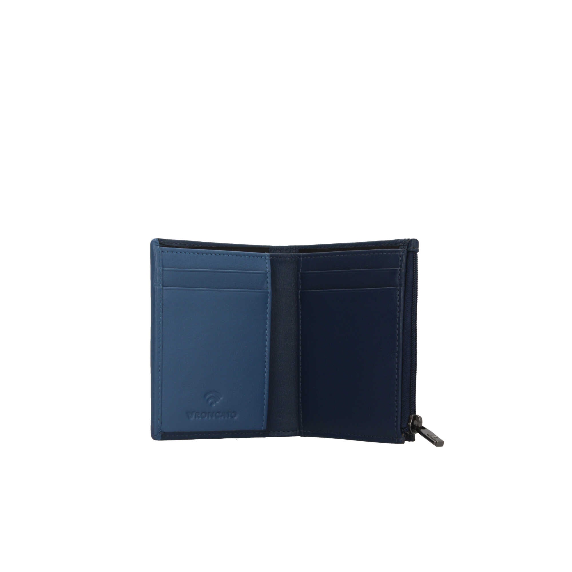 Portafoglio piatto con cerniera iron 4.0 DLX