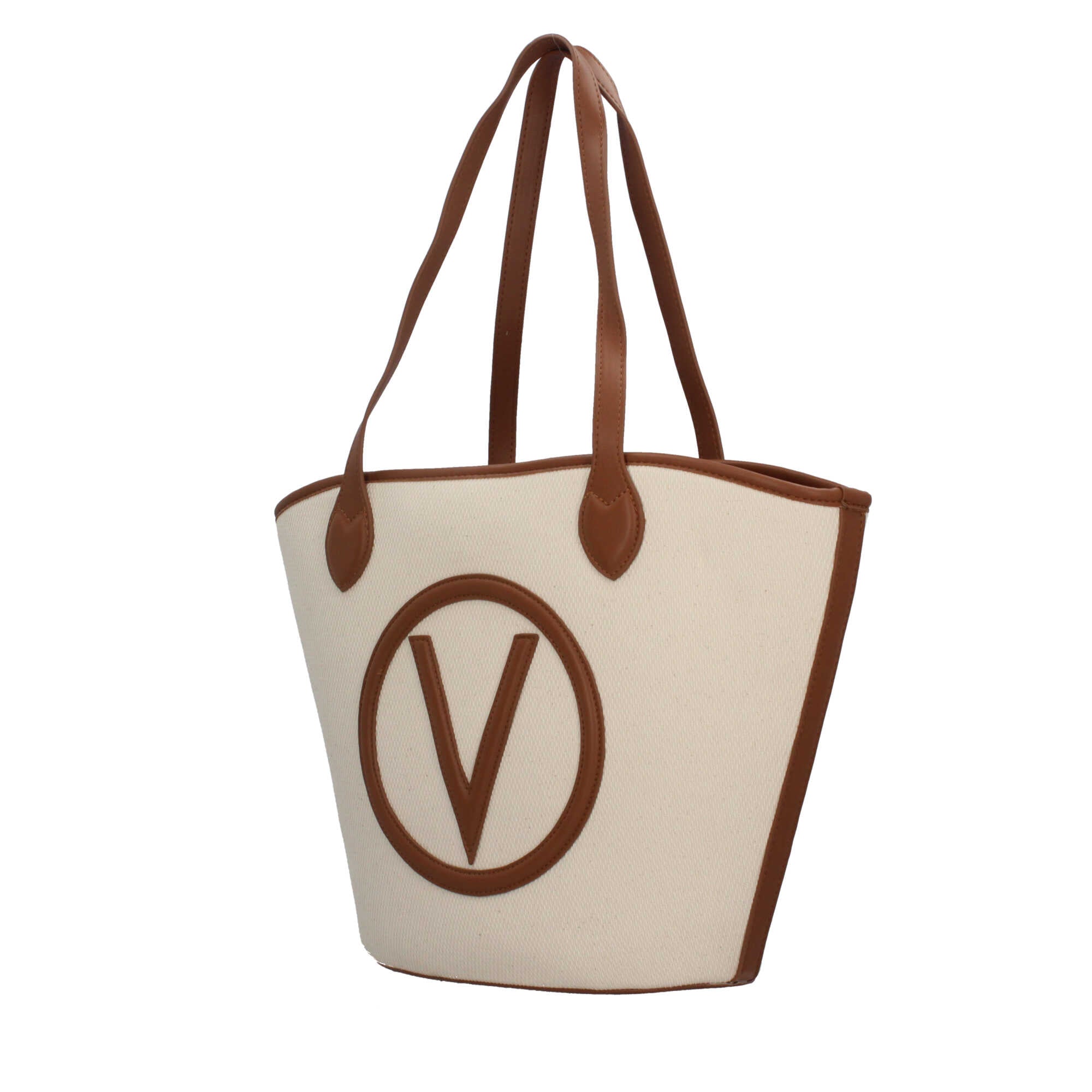 Borsa shopper Valentino con logo e doppio manico