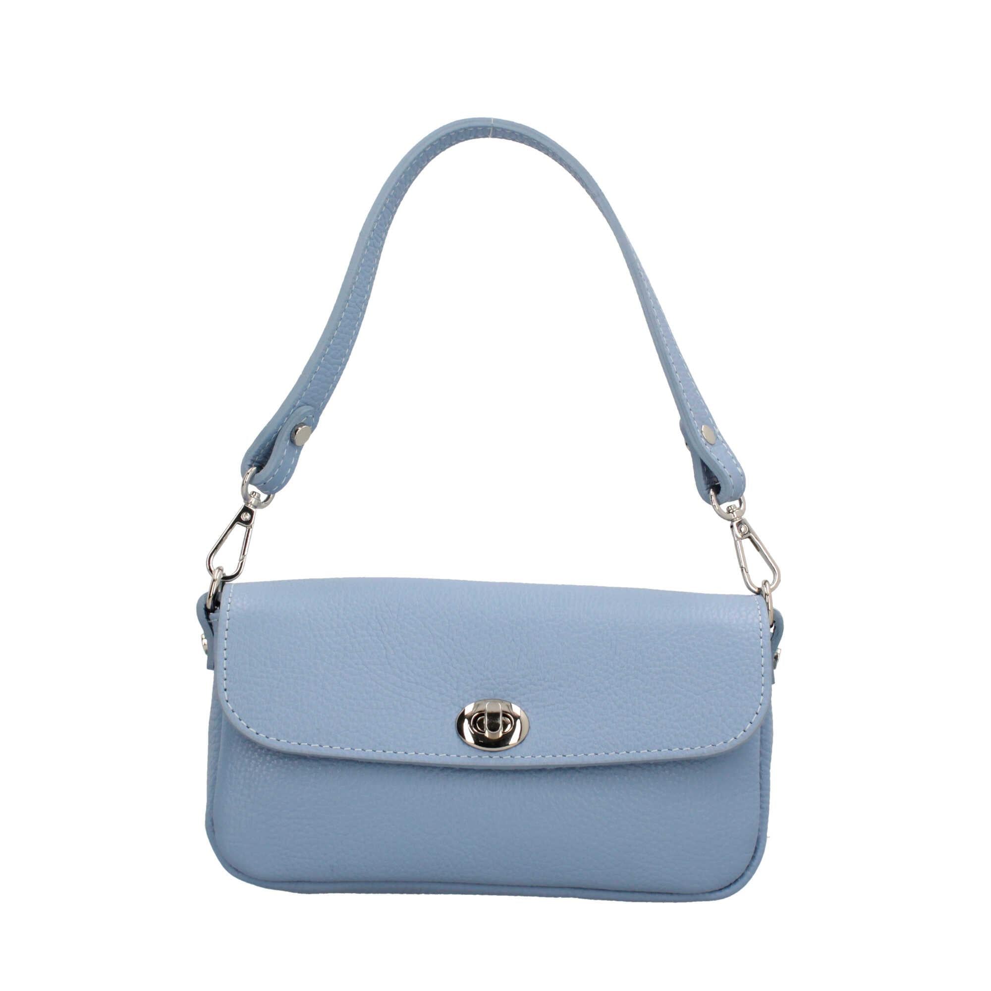 Borsa a spalla in vera pelle Made in Italy