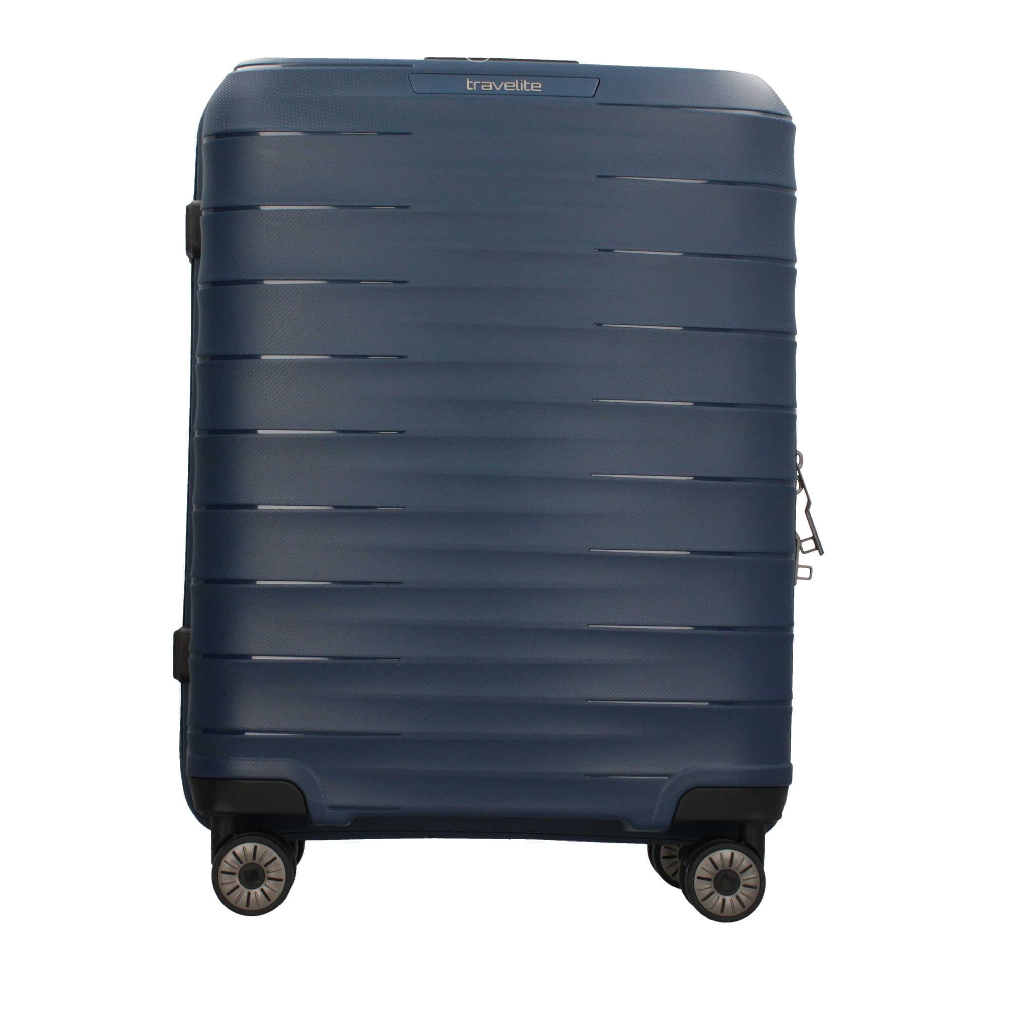 Valigia Rigida Compatta Travelite con Manico Telescopico