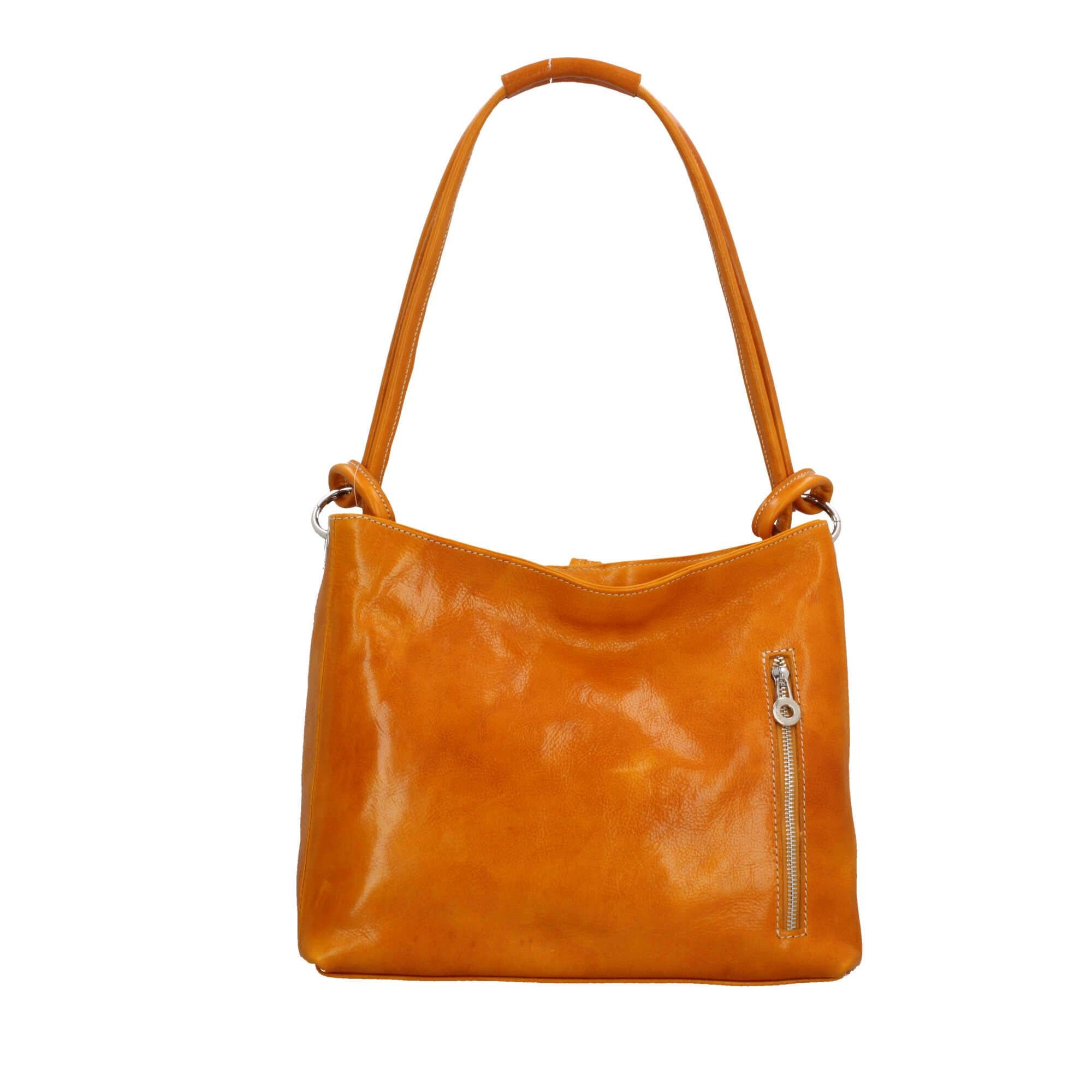 Borsa a spalla in vera pelle