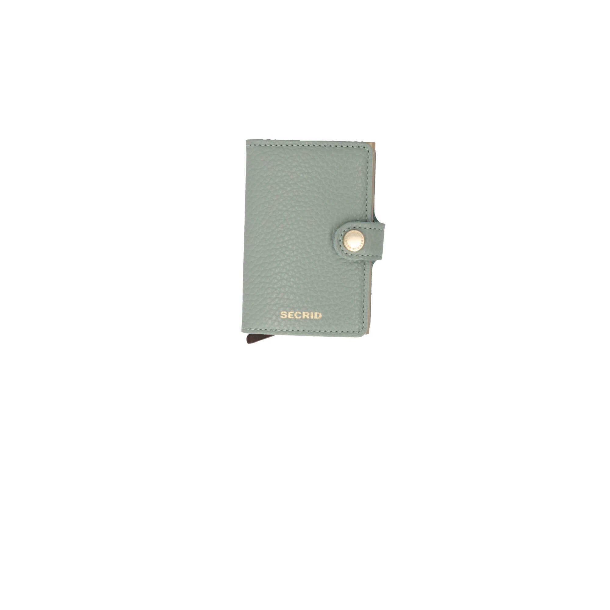 Secrid Miniwallet in Pelle Rosa Texturizzata con Cardprotector RFID