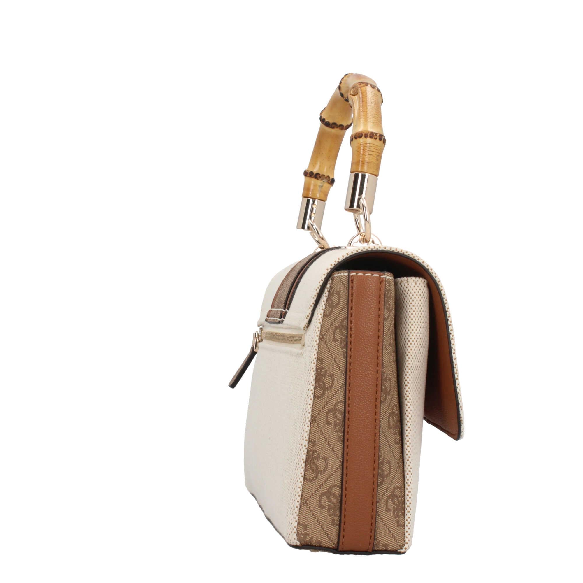 Borsa a Tracolla Guess Bamboo Monogram